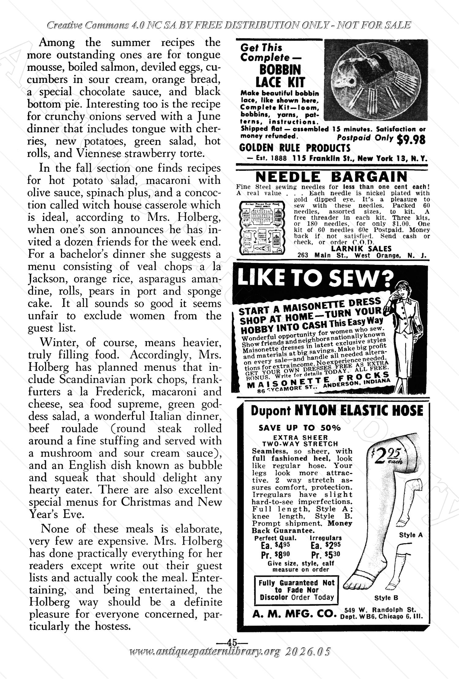 I-WB179 The Workbasket Volume 17 June 1952 No. 9