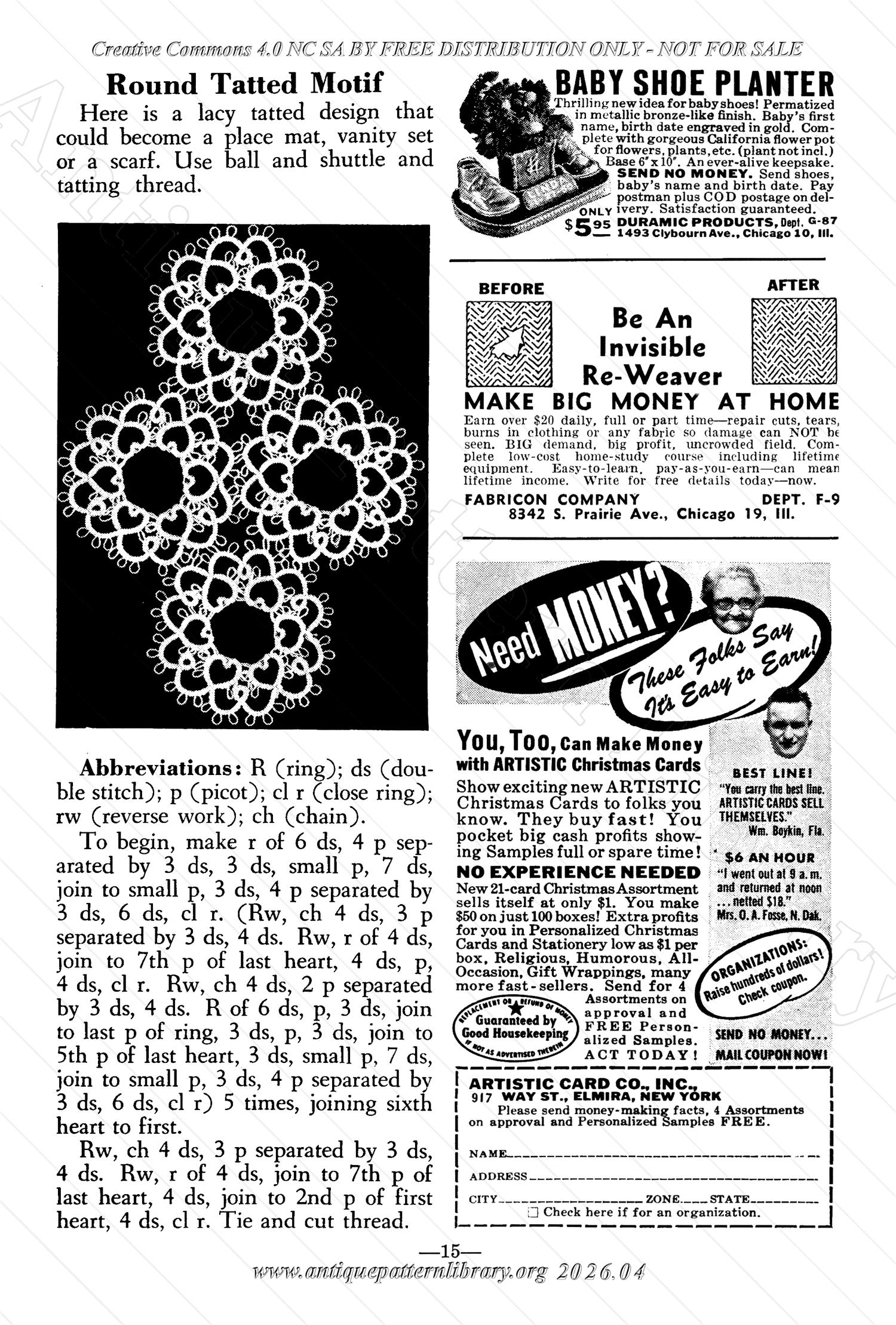I-WB17A The Workbasket Volume 17 July 1952 No. 10