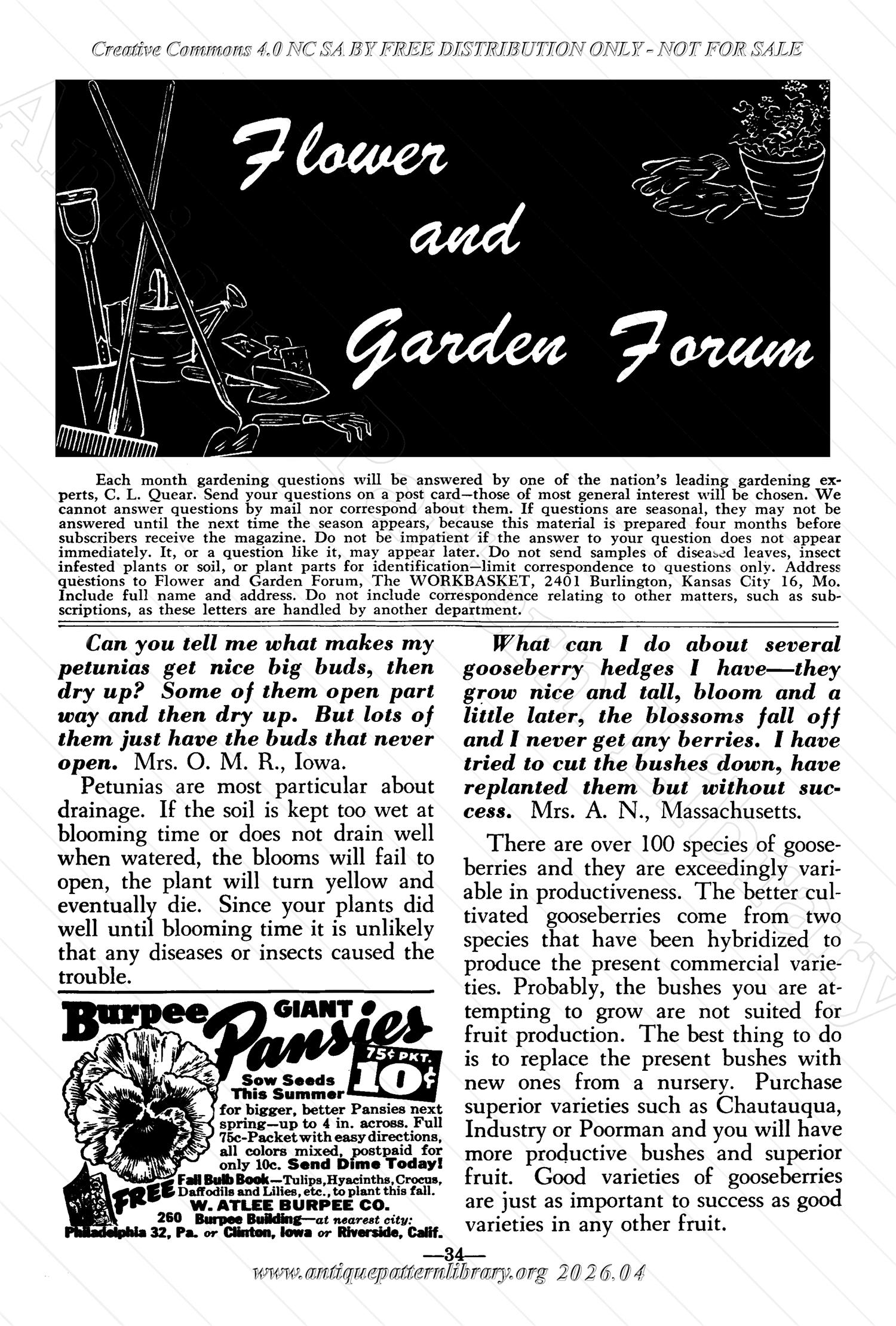 I-WB17A The Workbasket Volume 17 July 1952 No. 10