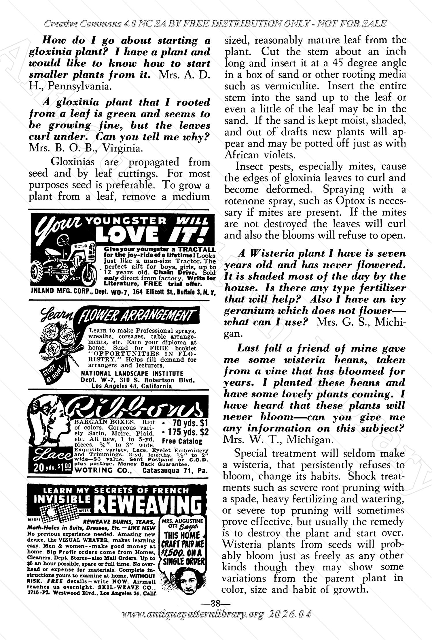 I-WB17A The Workbasket Volume 17 July 1952 No. 10