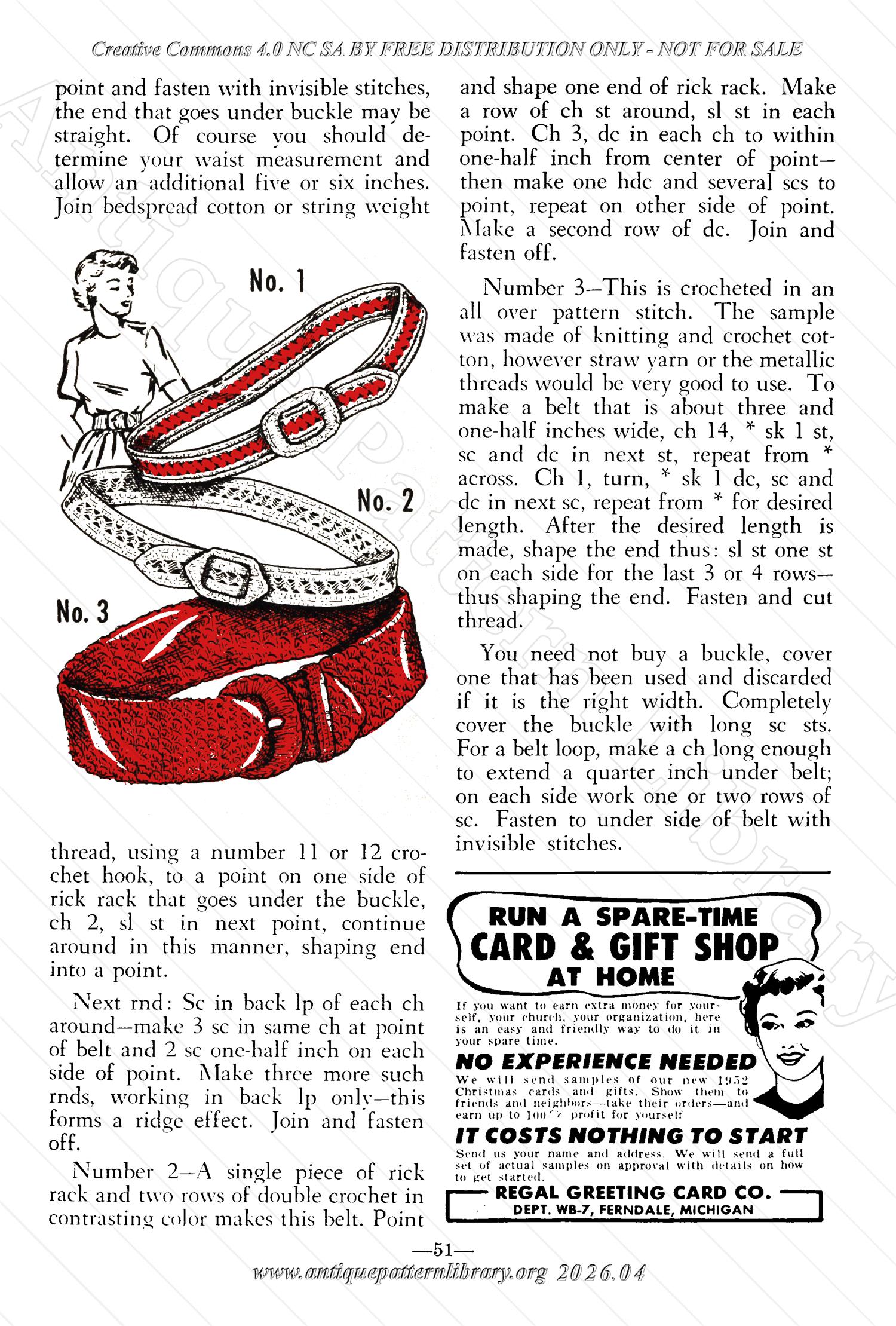 I-WB17A The Workbasket Volume 17 July 1952 No. 10