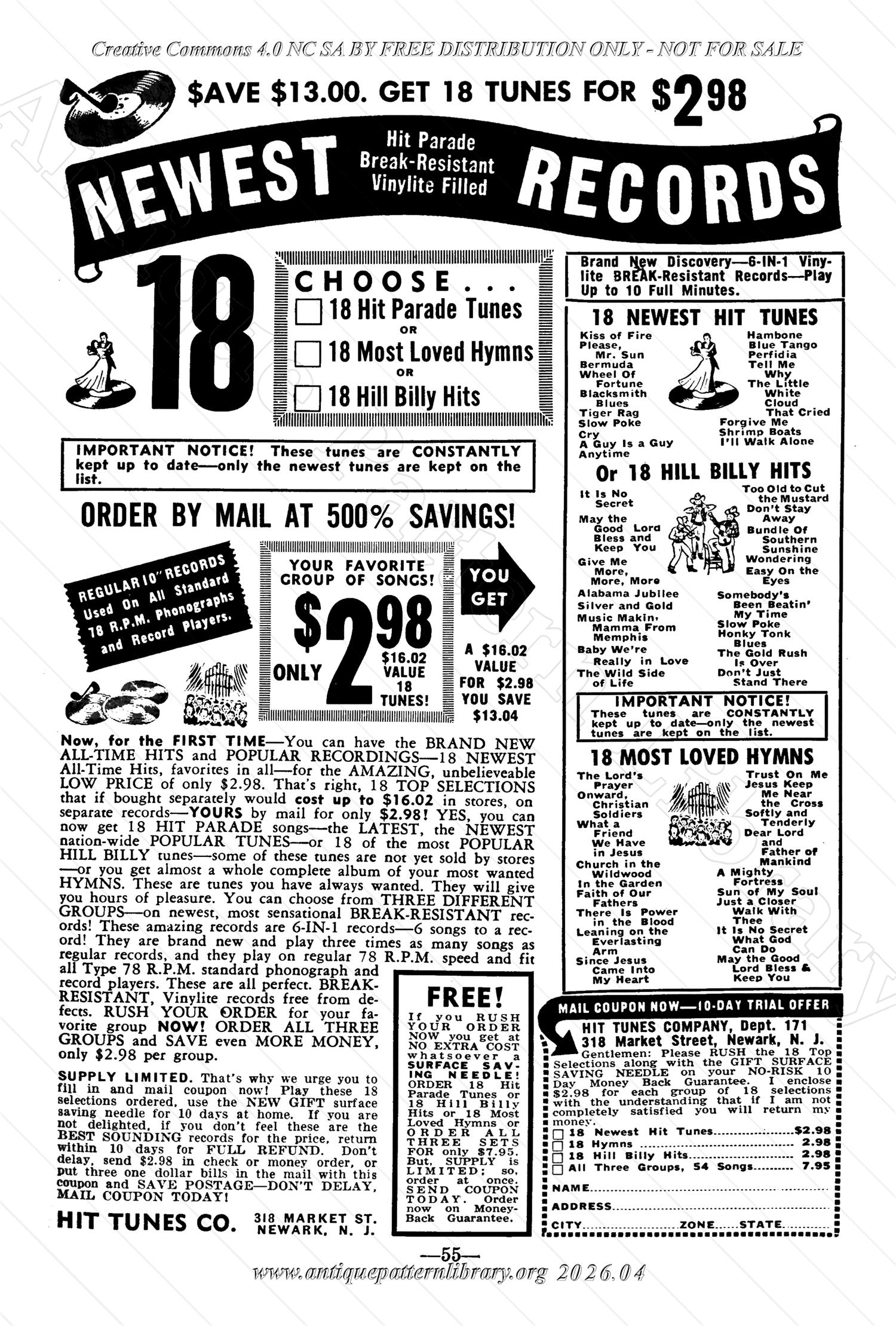 I-WB17A The Workbasket Volume 17 July 1952 No. 10