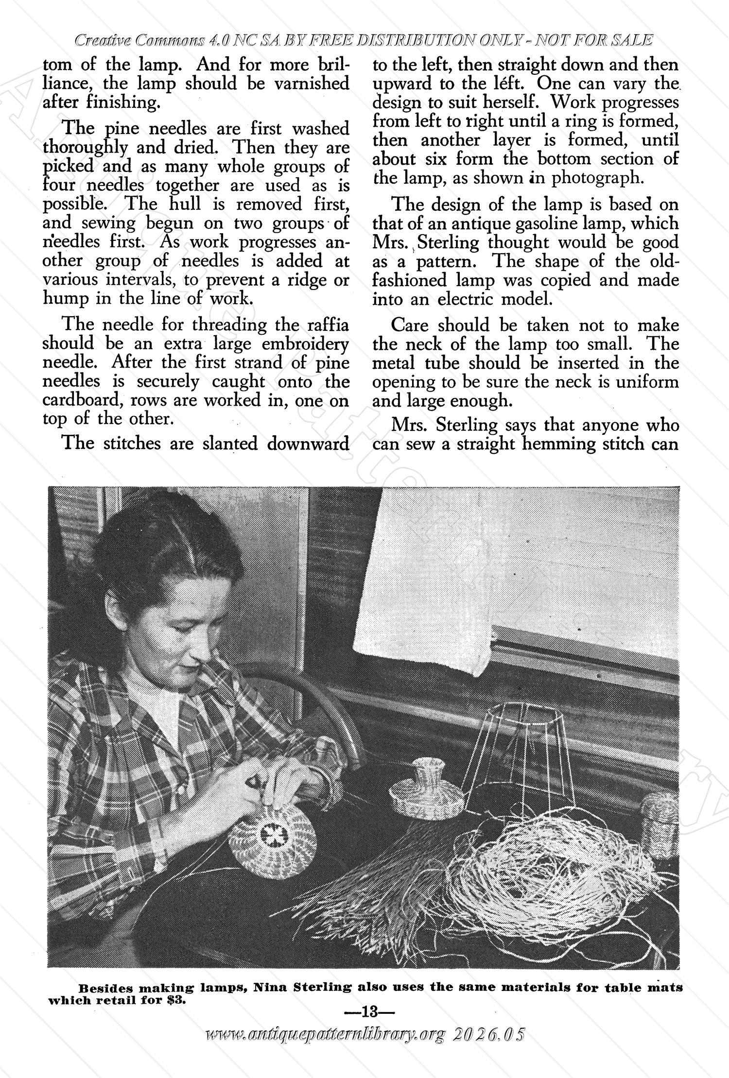 J-JN003 The Workbasket  Volume 16 December 1950 No. 3