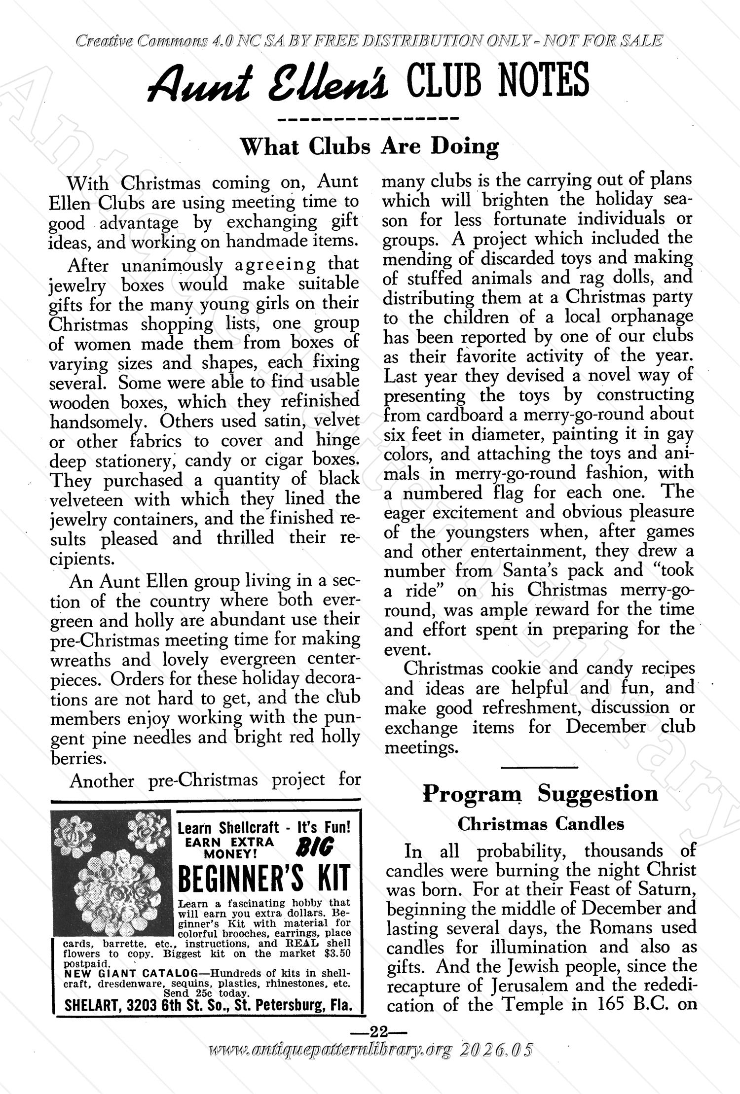 J-JN003 The Workbasket  Volume 16 December 1950 No. 3