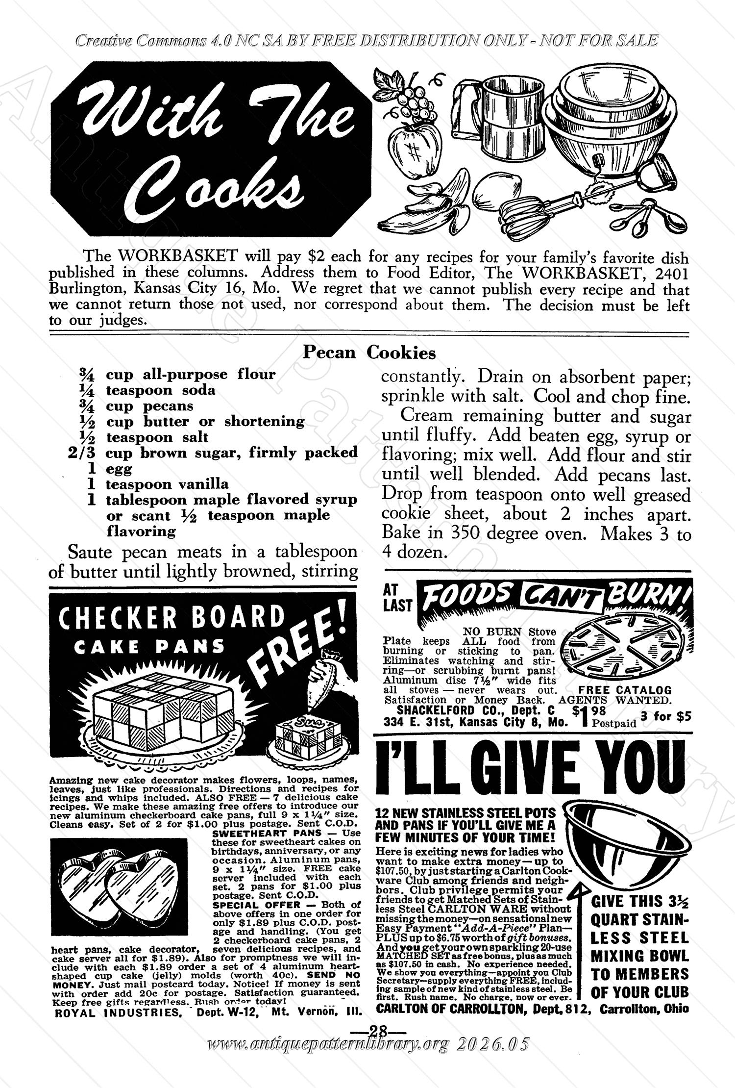 J-JN003 The Workbasket  Volume 16 December 1950 No. 3