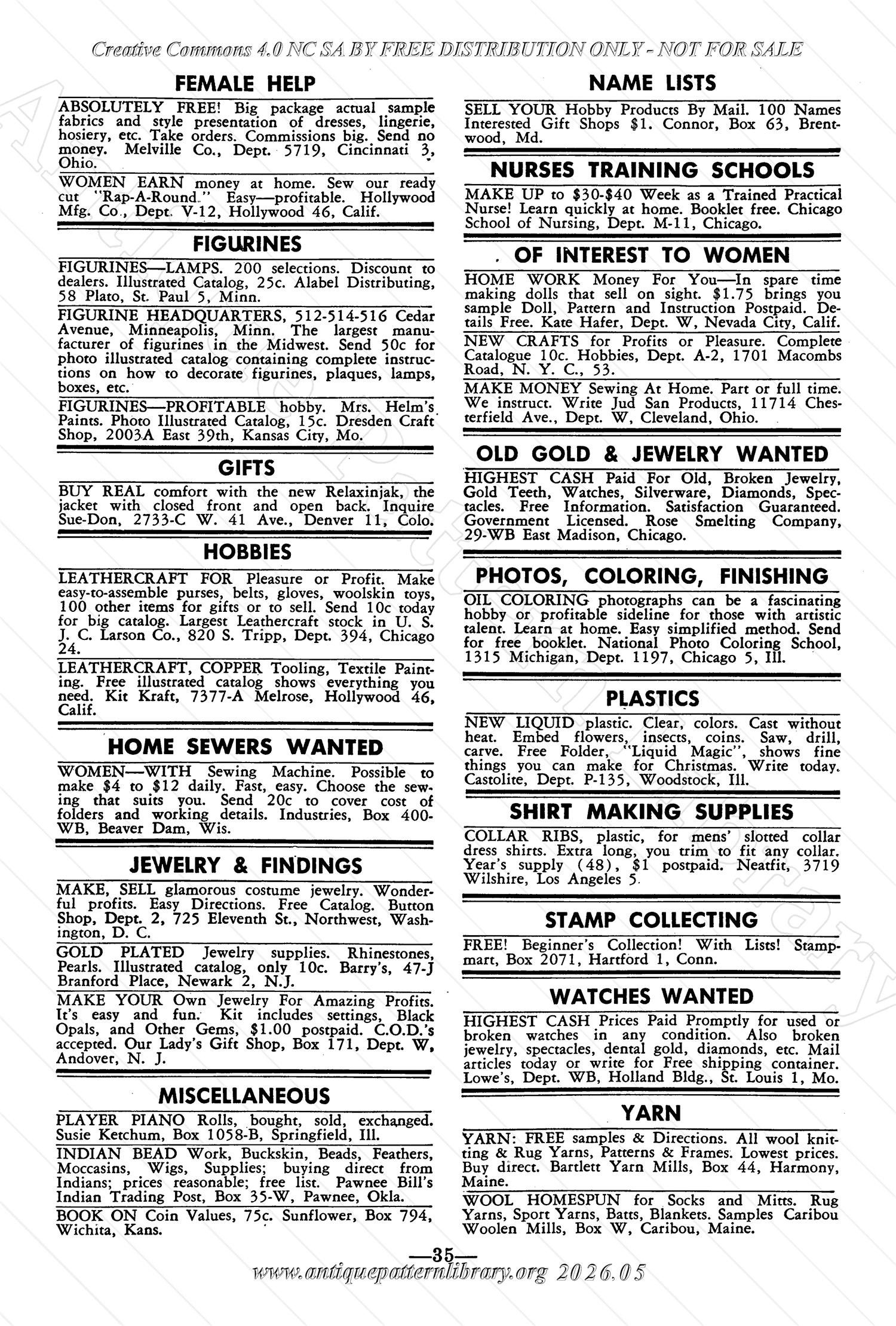 J-JN003 The Workbasket  Volume 16 December 1950 No. 3