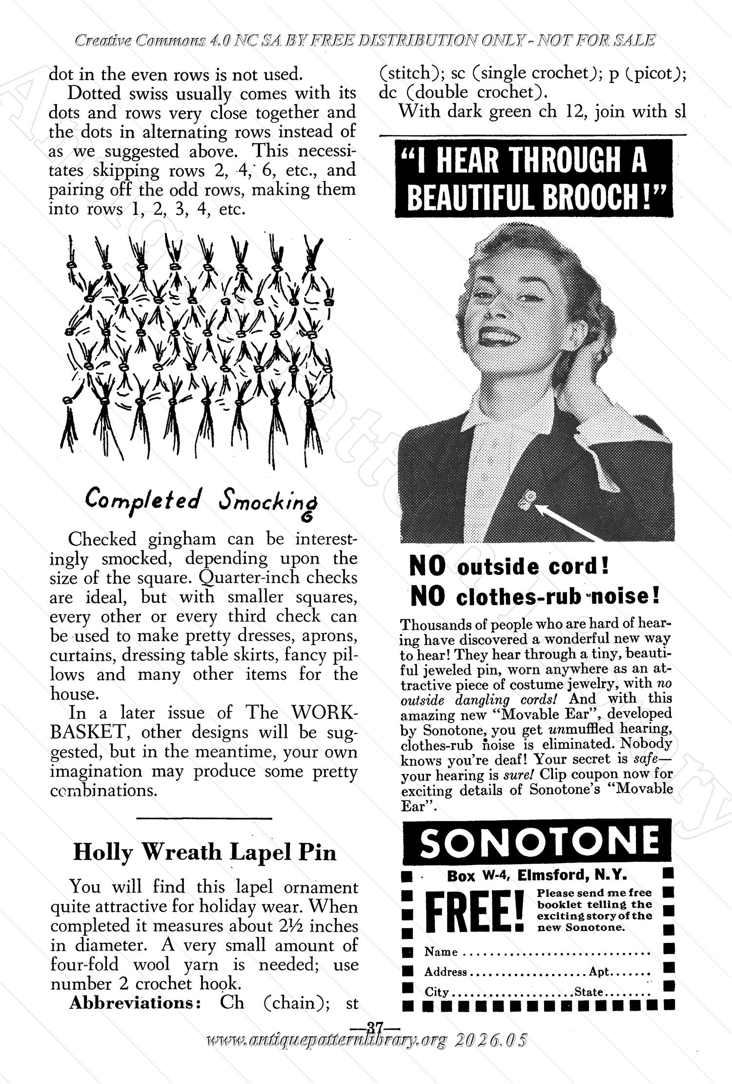 J-JN003 The Workbasket  Volume 16 December 1950 No. 3