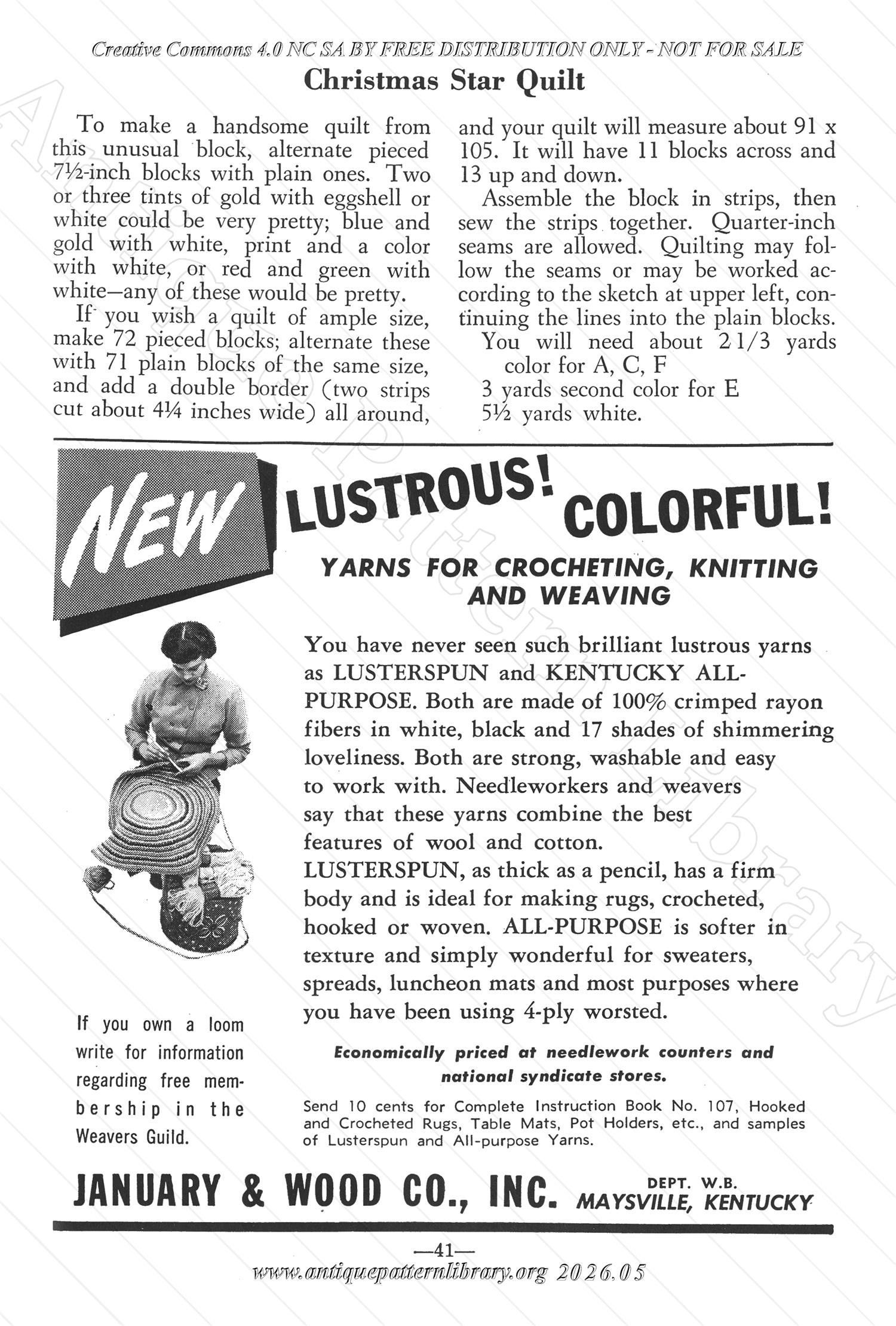 J-JN003 The Workbasket  Volume 16 December 1950 No. 3