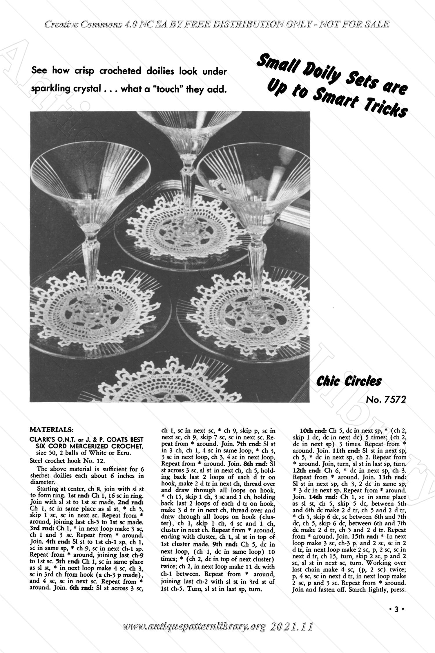J-JP006 Doilies