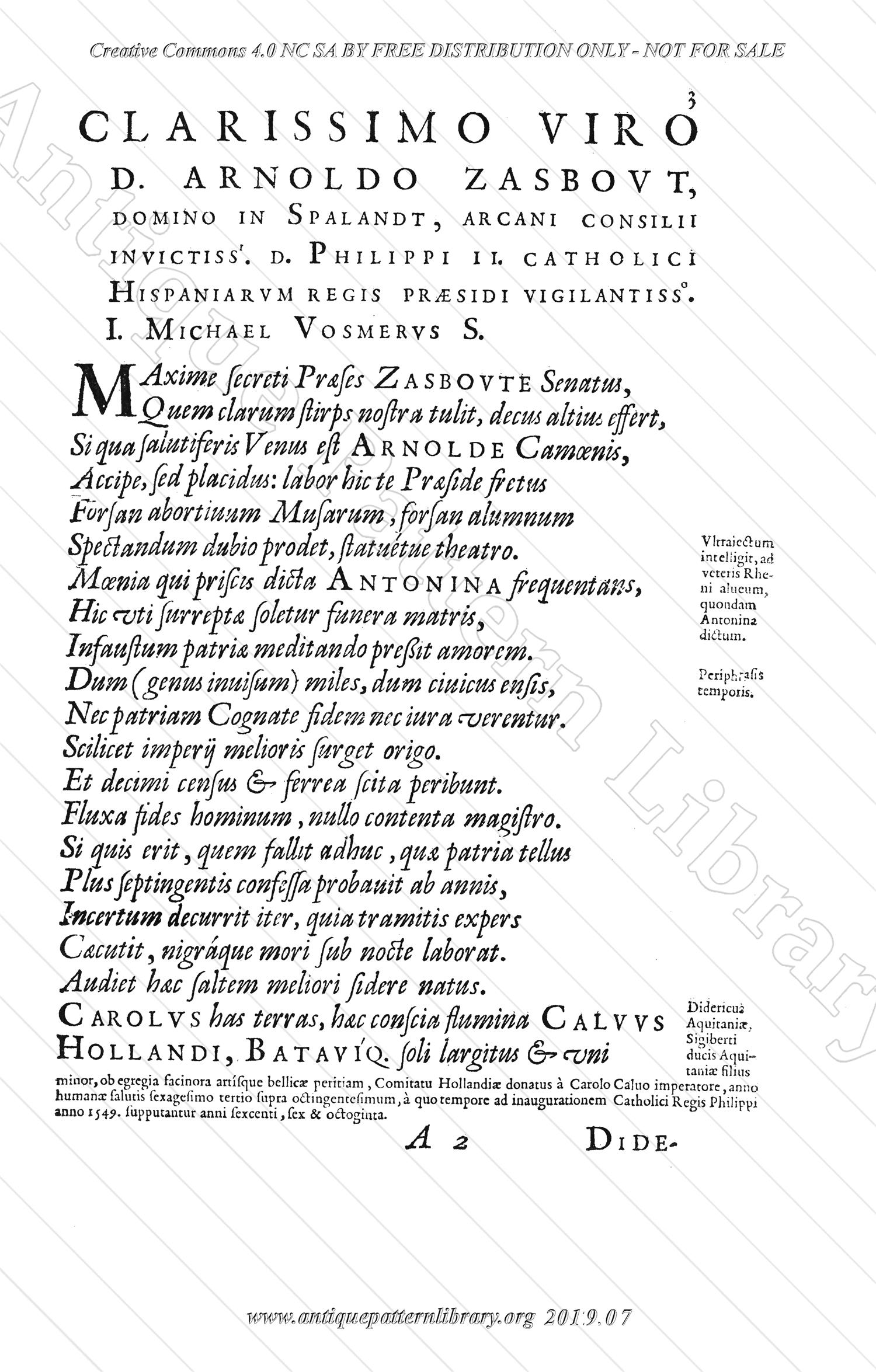J-PG002 Principes Hollandaie et Zalancaie, Domini Frisiae.