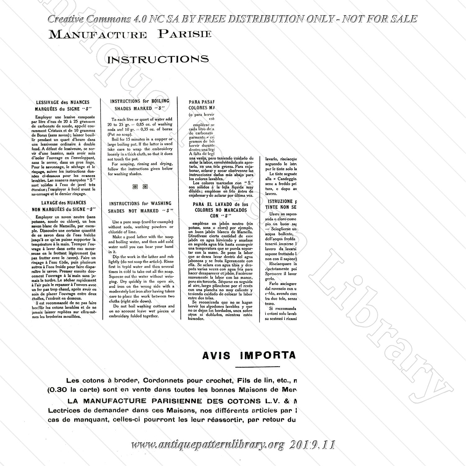 J-RM003 Le Livre dOr de la Broderie