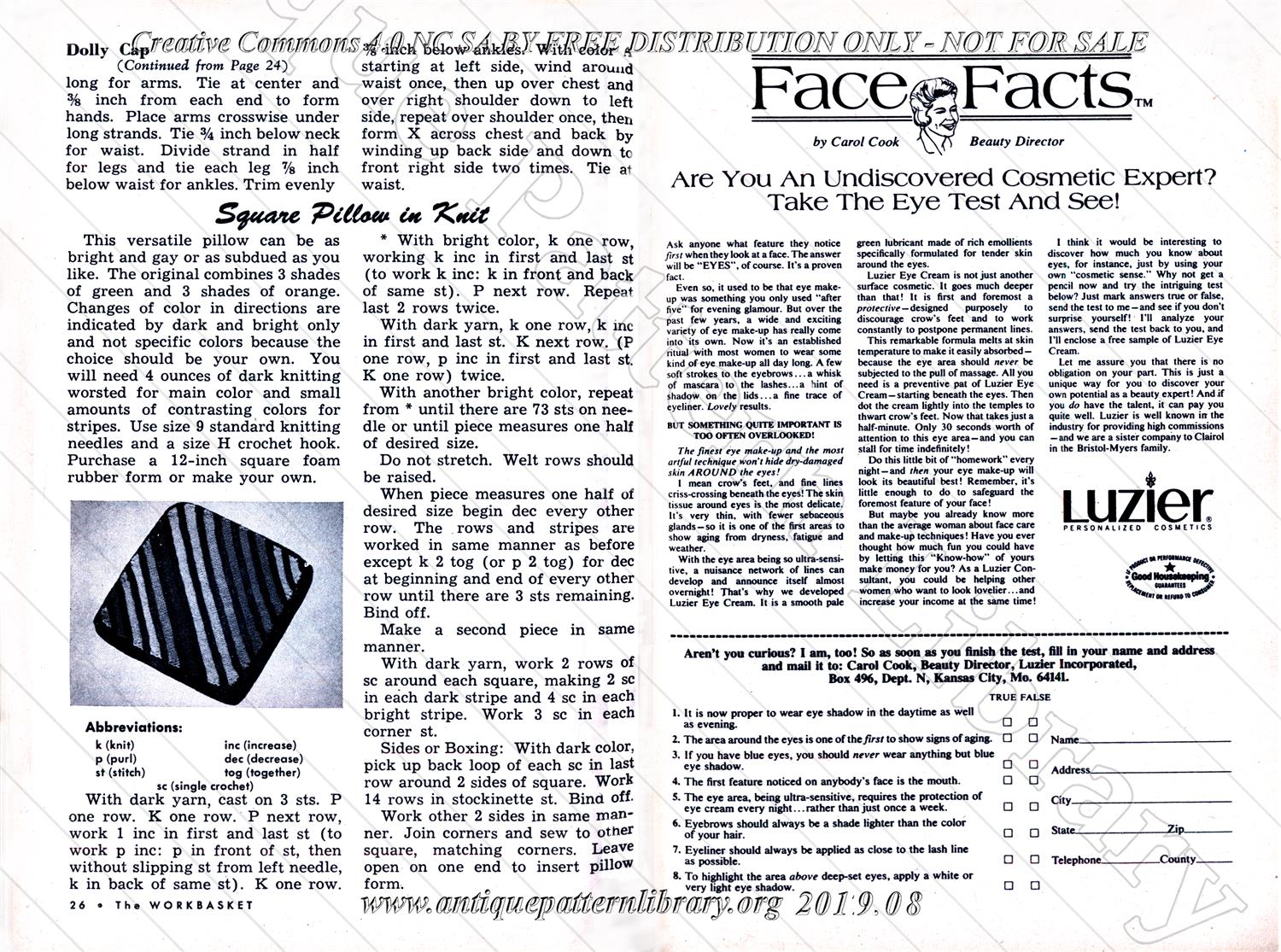 J-WB682 The Workbasket and Home Arts Magazine