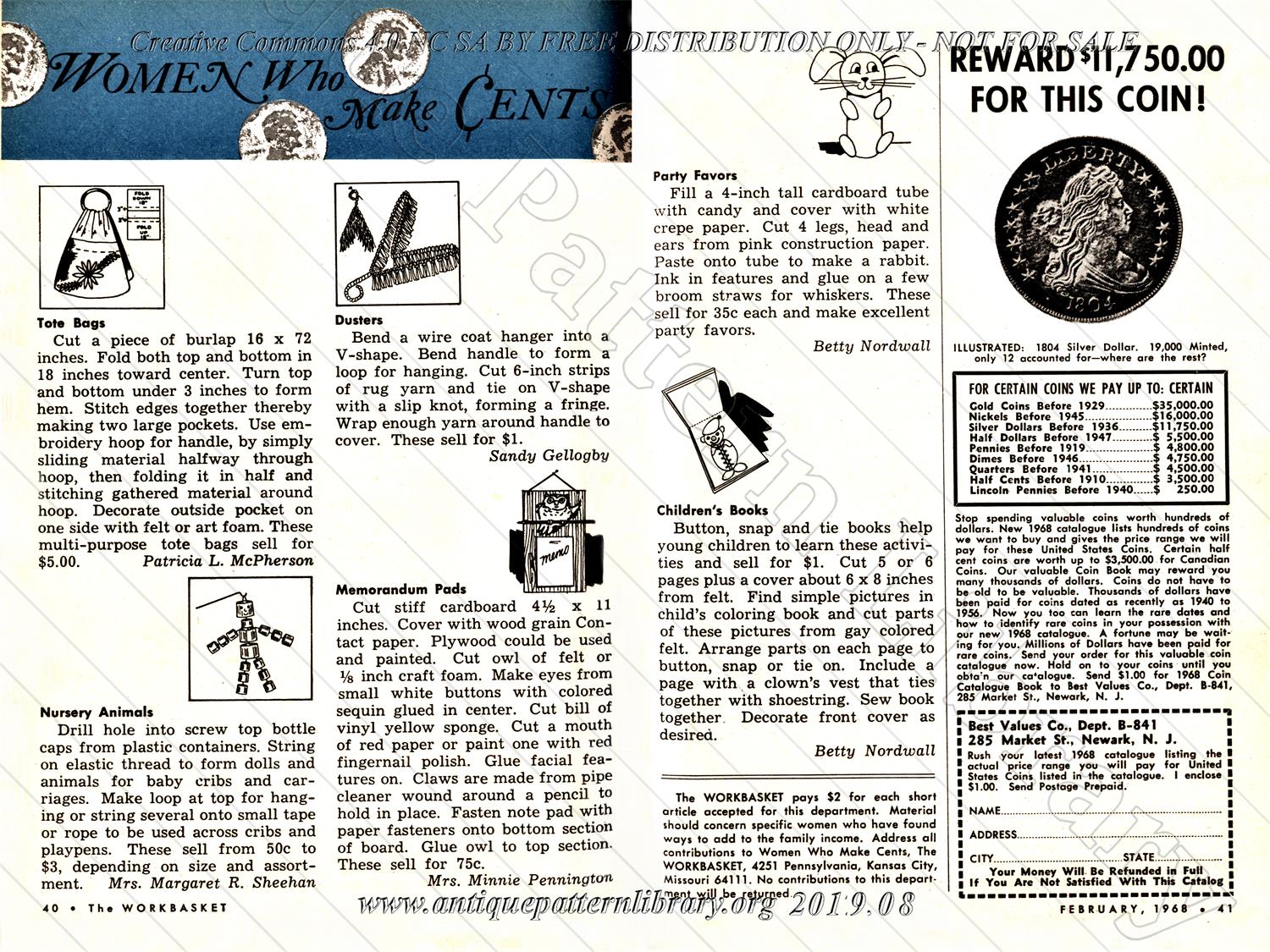 J-WB682 The Workbasket and Home Arts Magazine