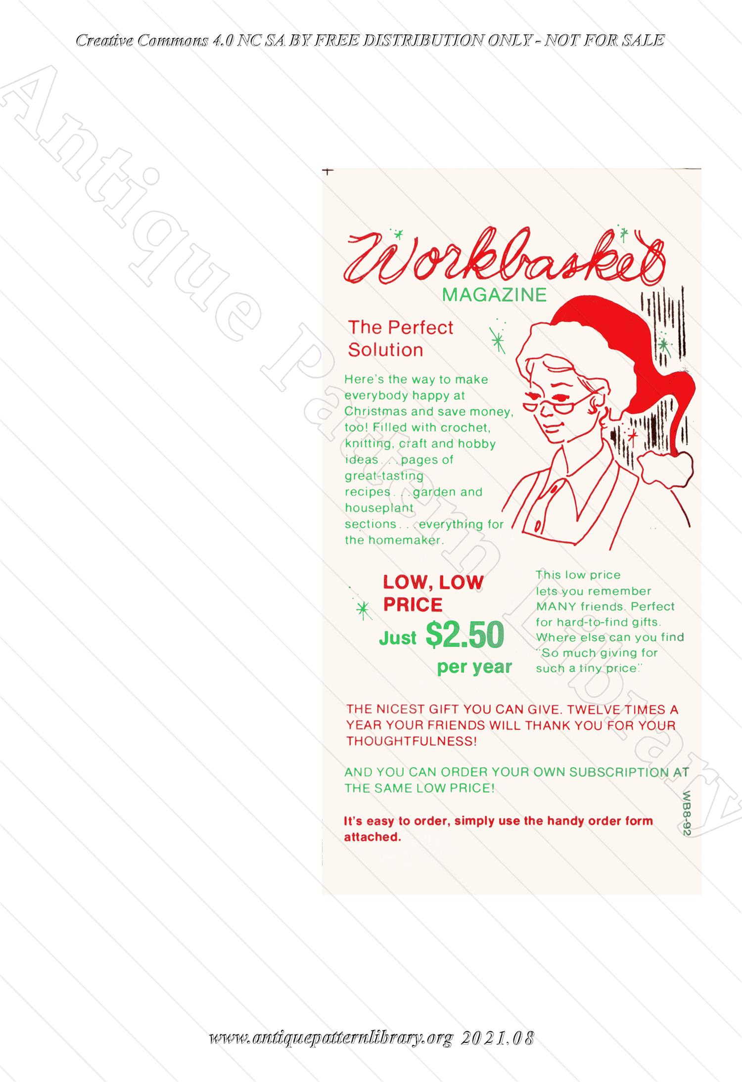J-WB78B The Workbasket