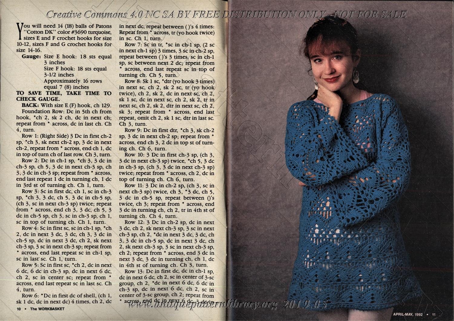 J-WB925 The Workbasket May 1992