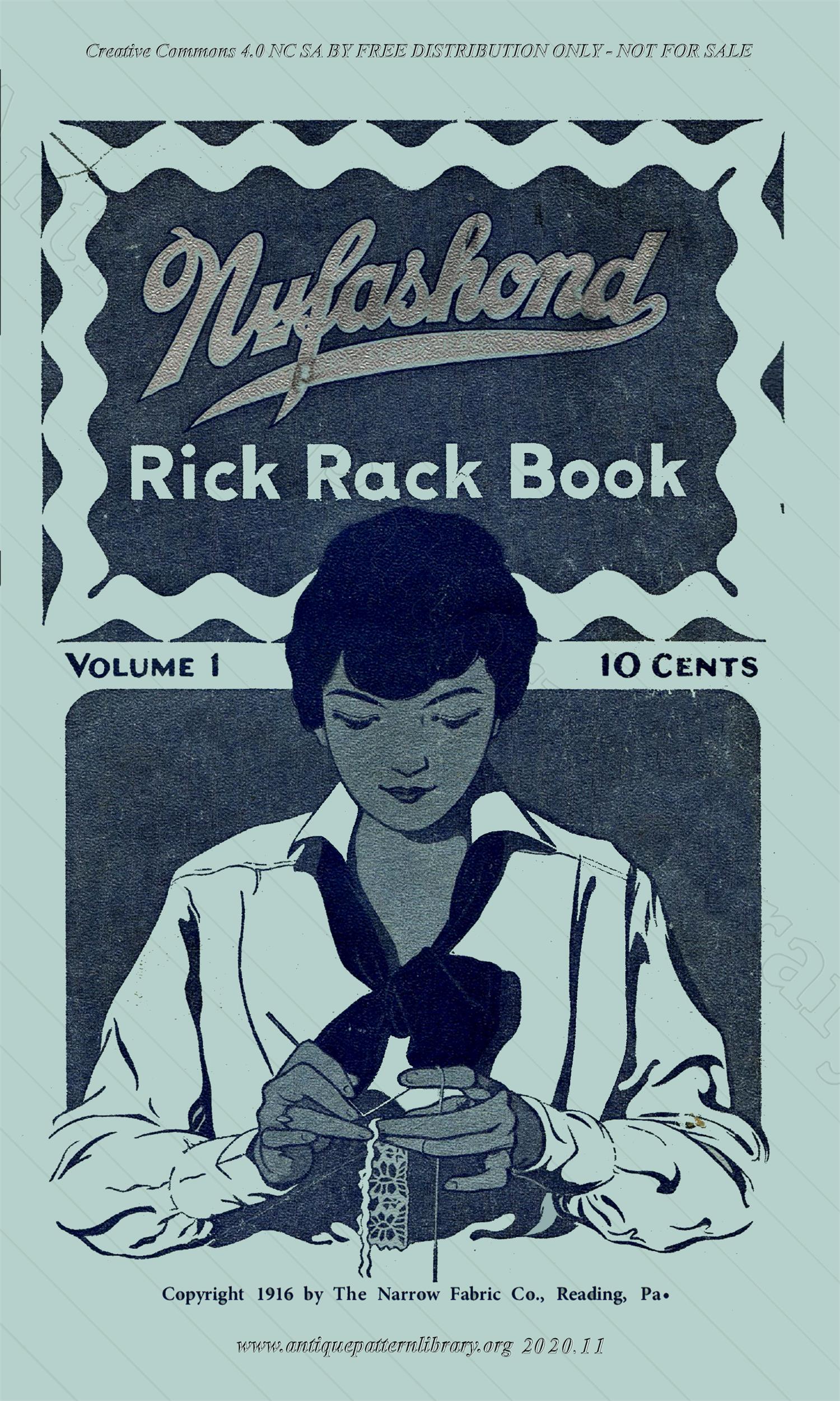 K-HW001 Nufashond Rick Rack Book
