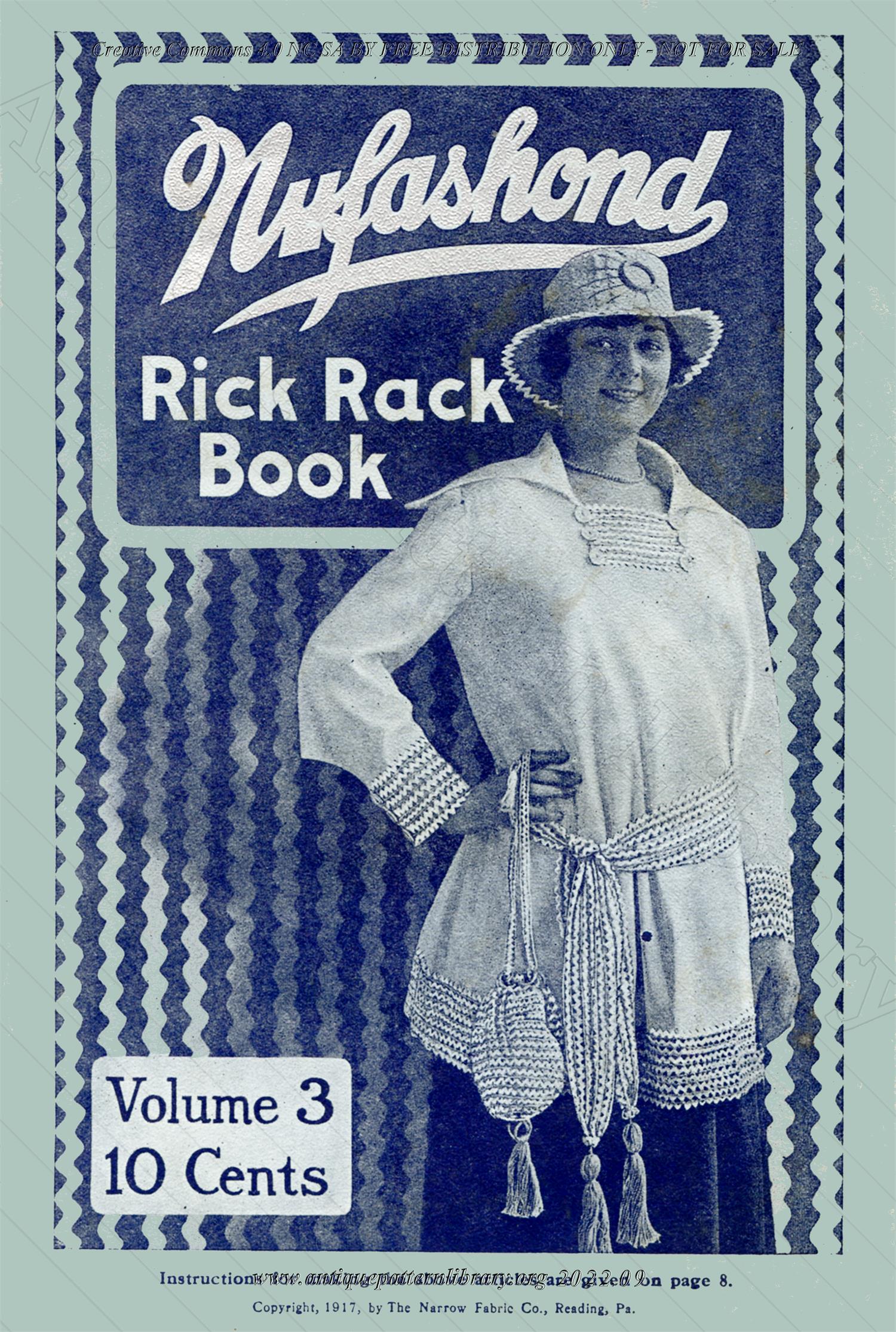 K-HW002 Nufashond Rick Rack Book