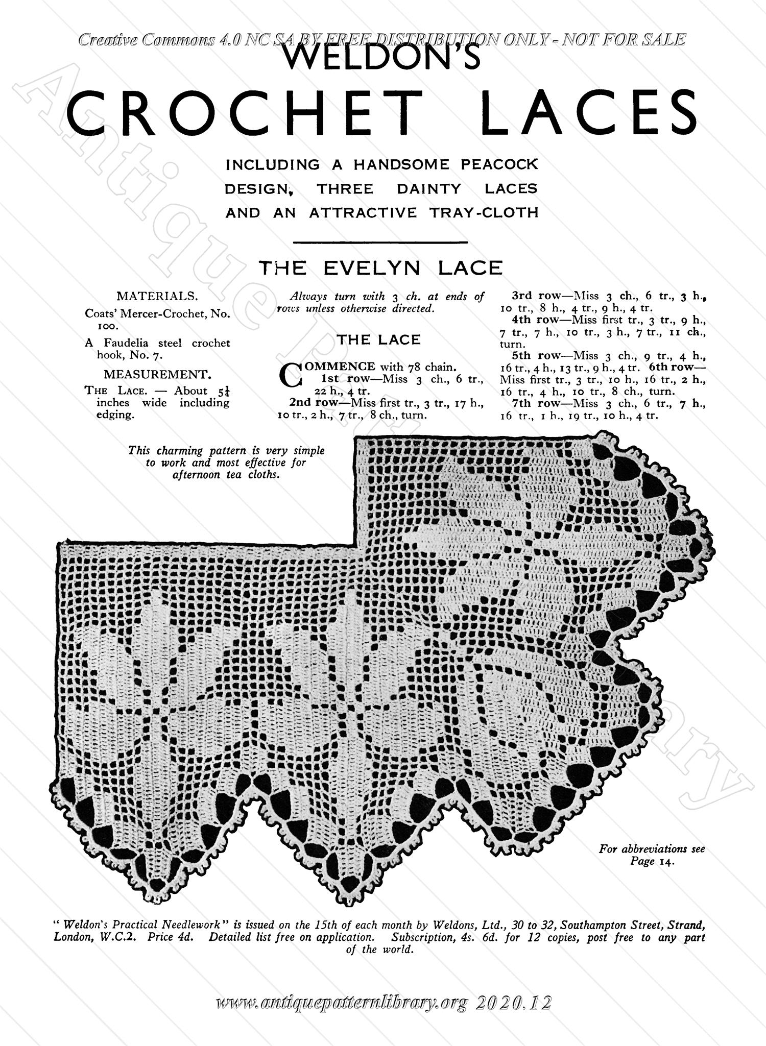 K-PR001 Crochet Laces