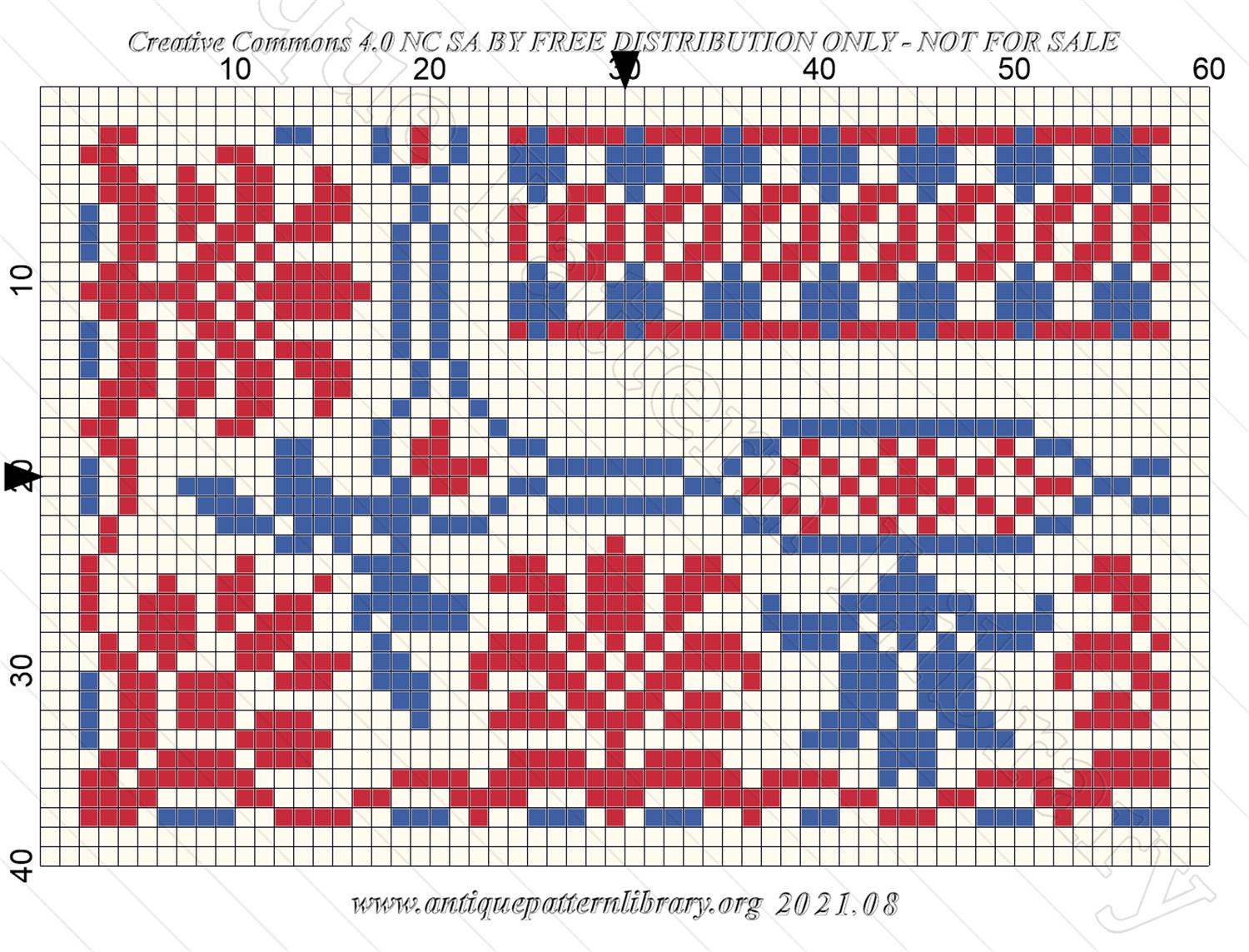 L-EL001 Moderne Stickvorlagen No. 965