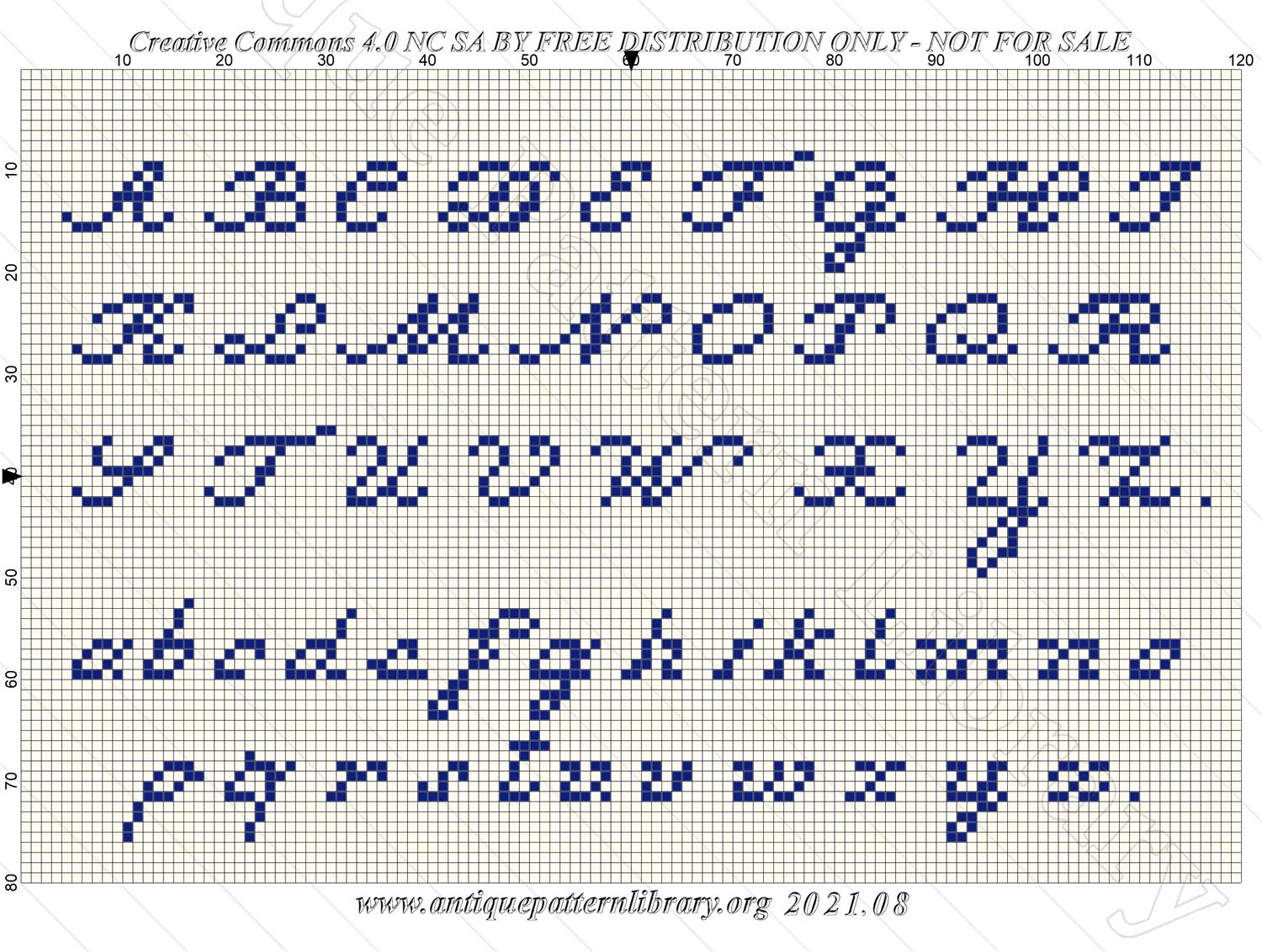 L-EL001 Moderne Stickvorlagen No. 965