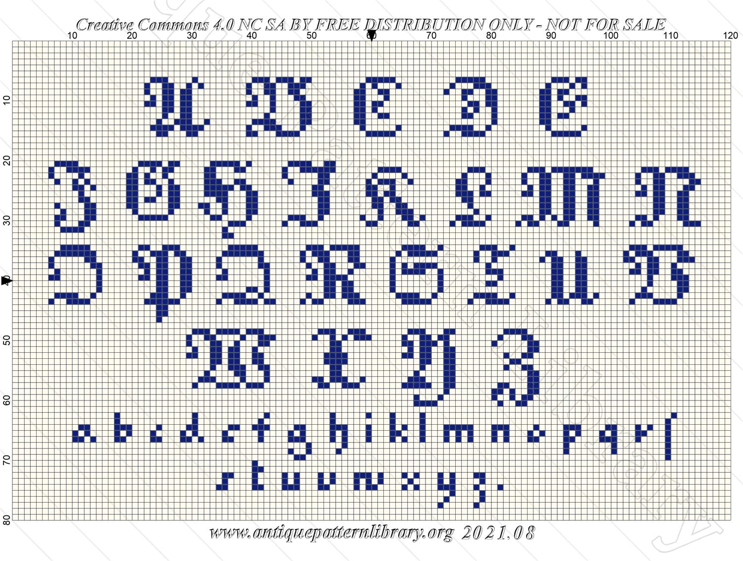 L-EL001 Moderne Stickvorlagen No. 965