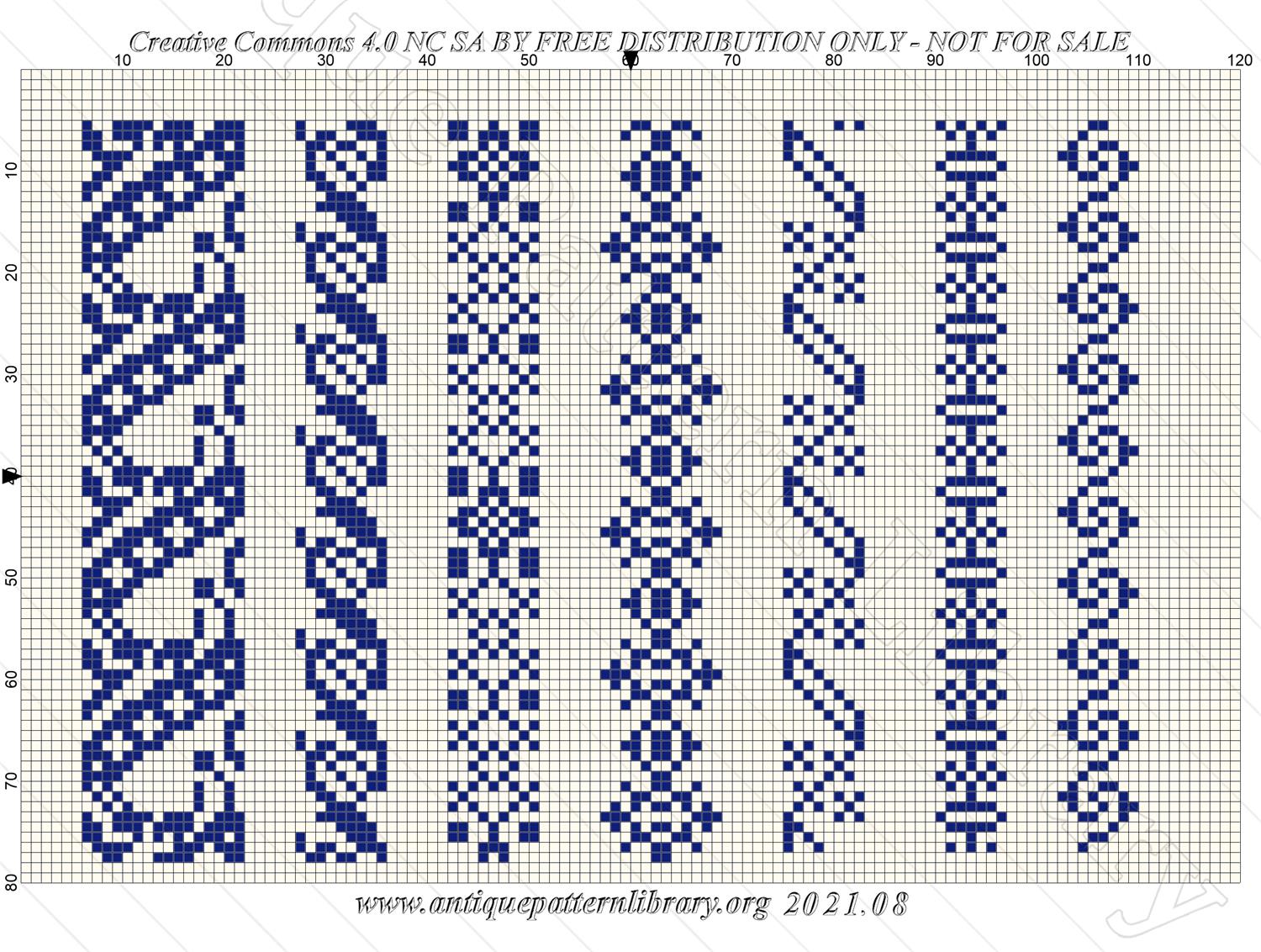 L-EL001 Moderne Stickvorlagen No. 965