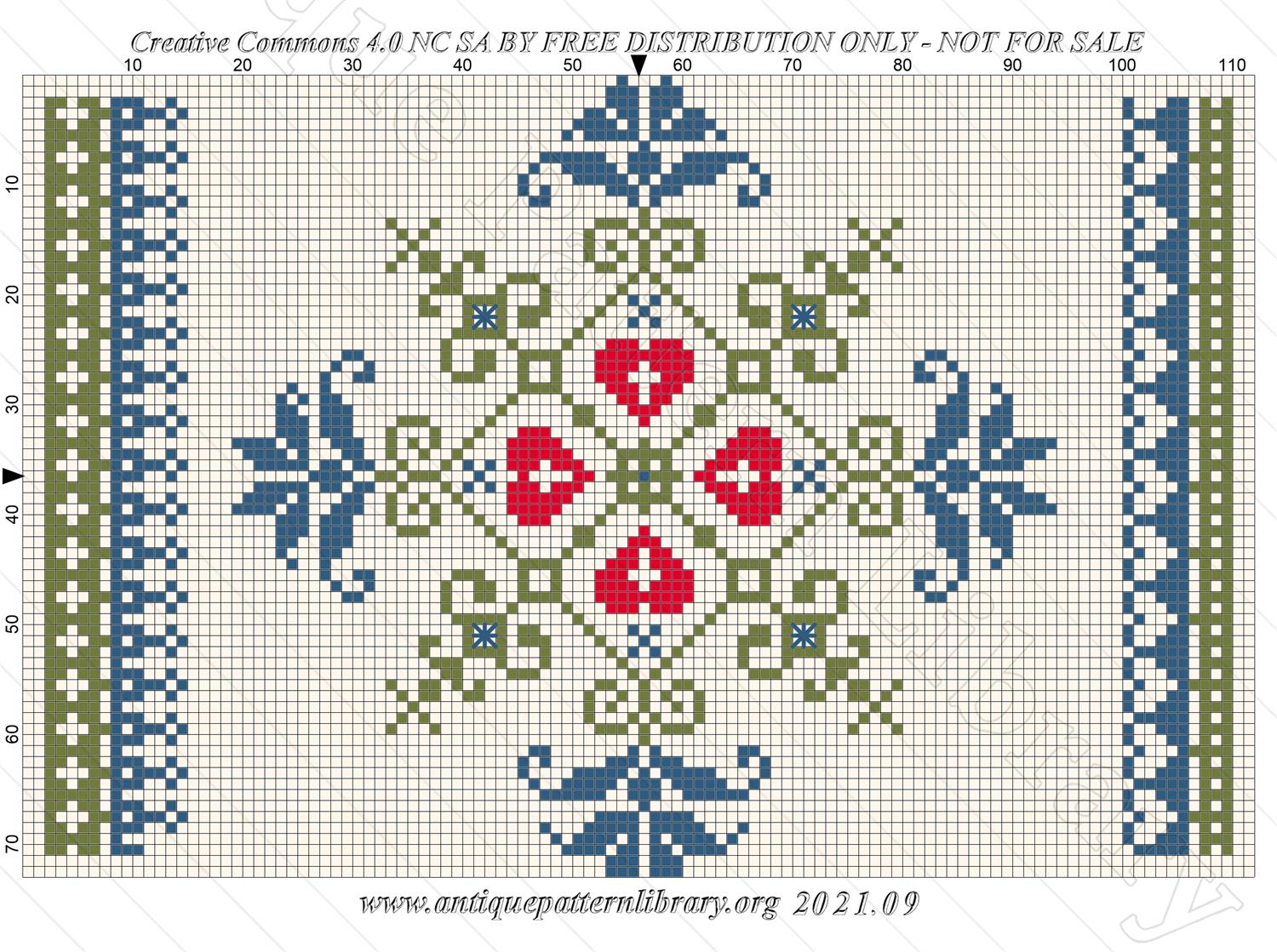 L-KM001 Embroidery Pattern Book