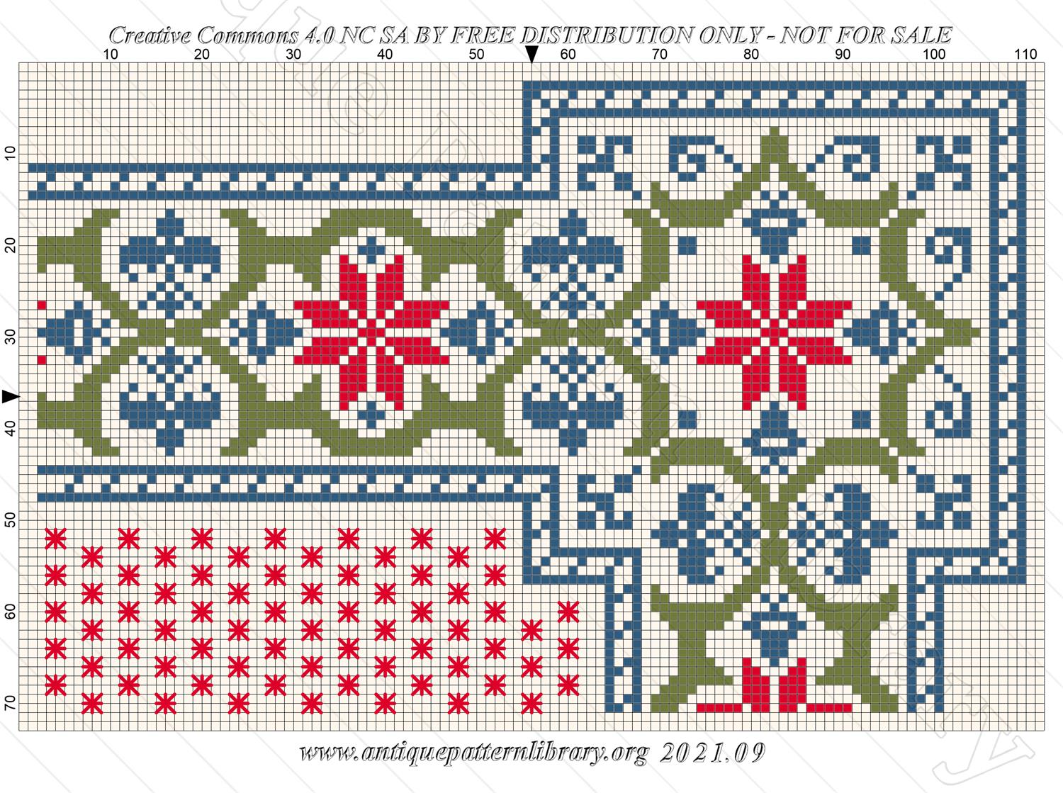 L-KM001 Embroidery Pattern Book