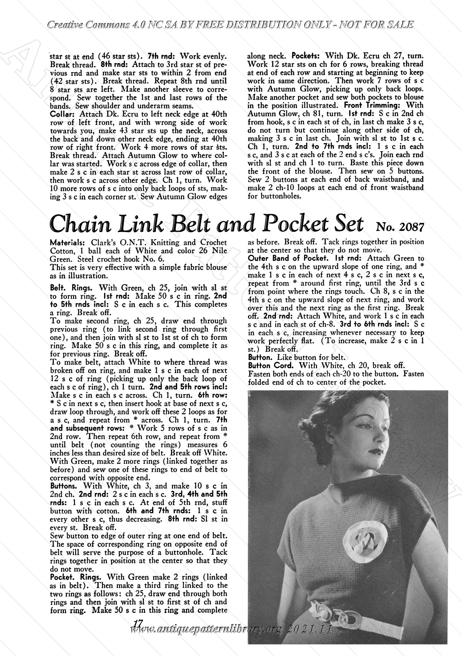 L-OS004 Choice designs in Crochet