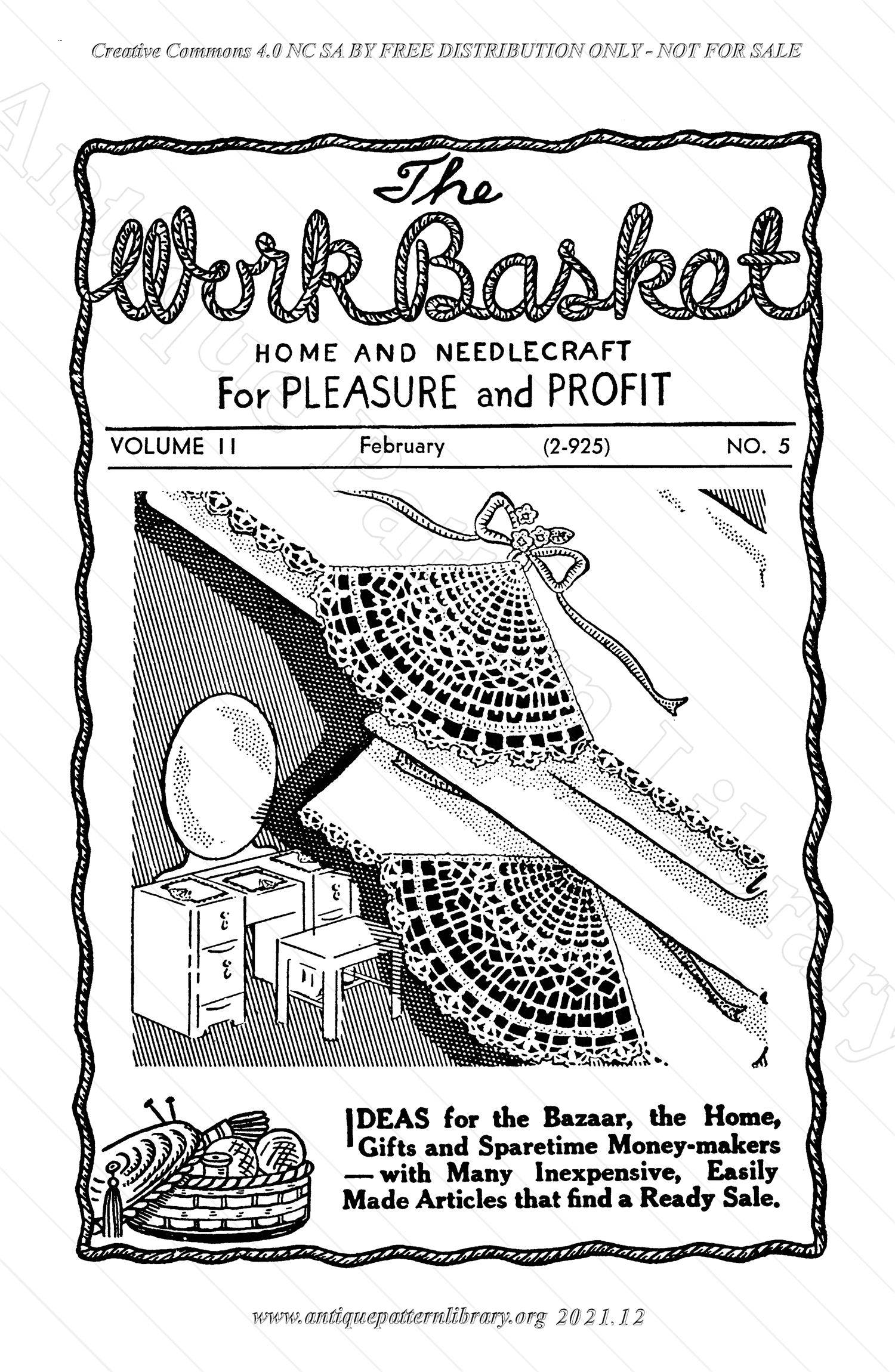 L-SB001 The Workbasket Vol. 11 No. 5