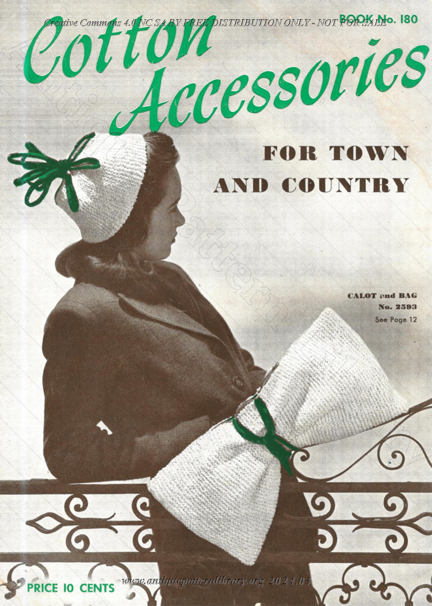 M-CB006 Cotton Accessories for Town and Country