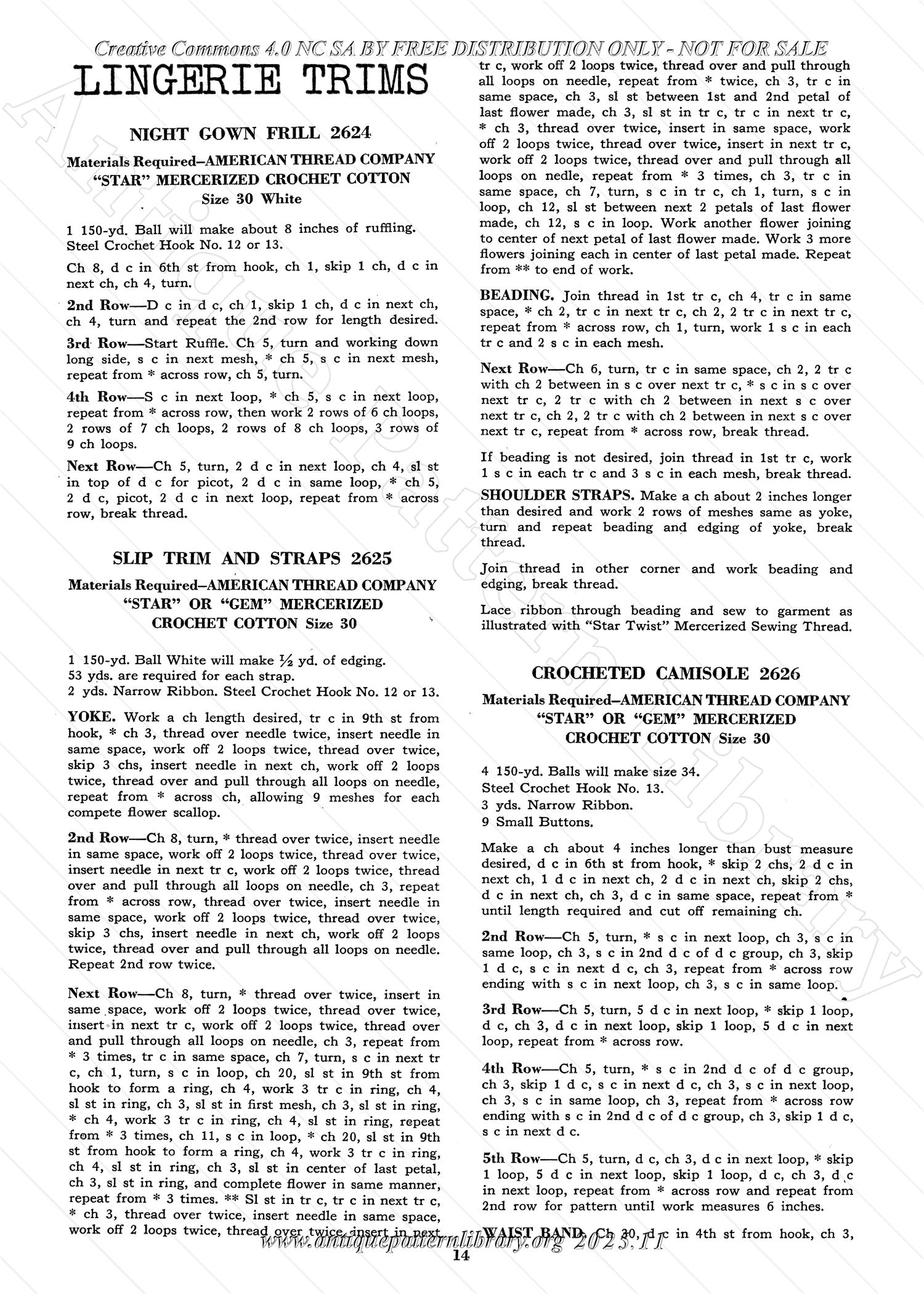 M-CB014 Trimming Tricks with Crochet