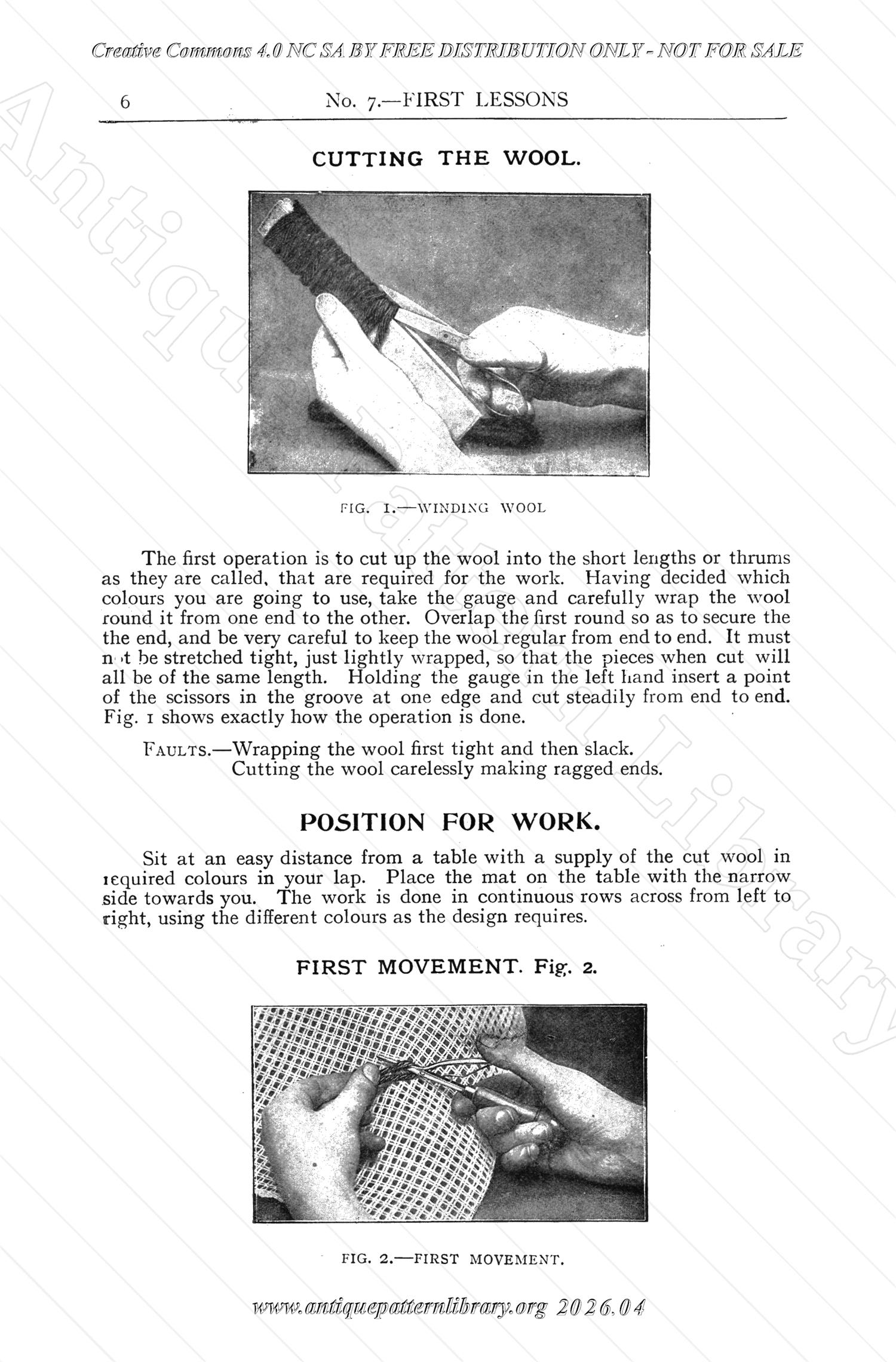 P-NK005 First Lessons in Rug Making