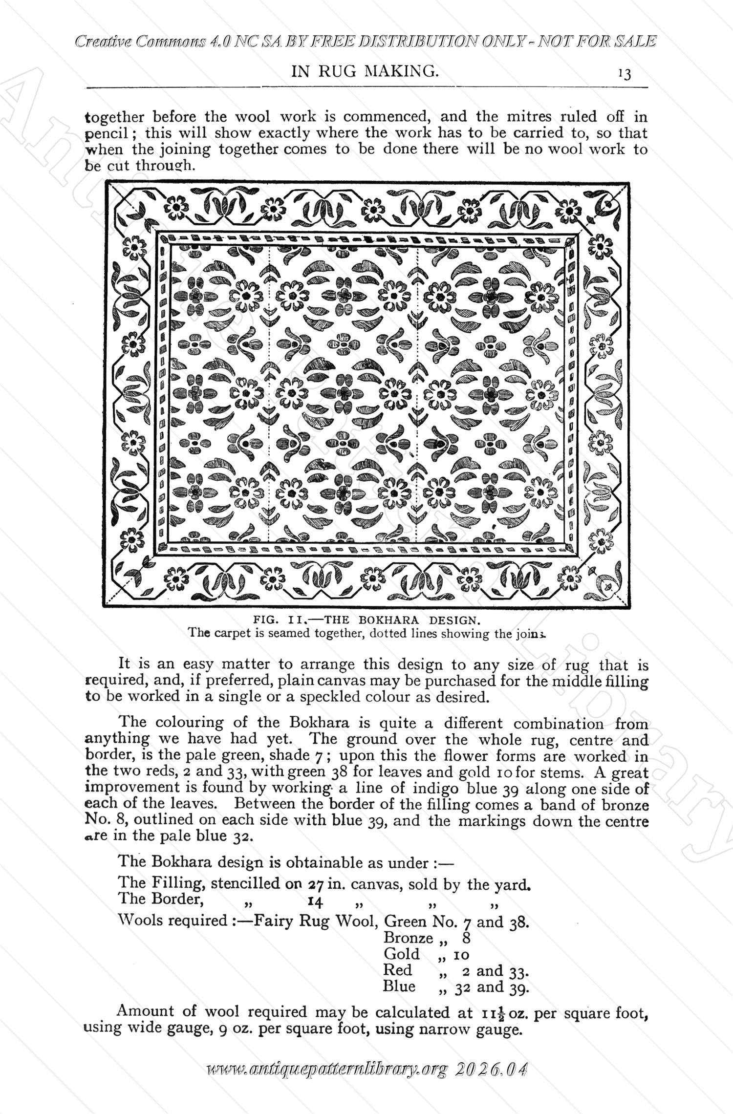 P-NK005 First Lessons in Rug Making