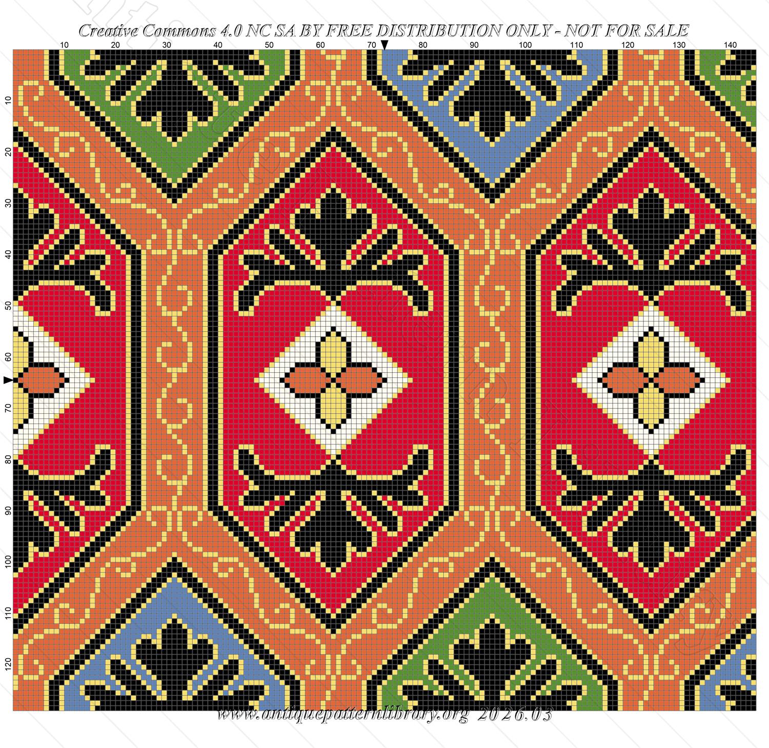 Q-ER005 Design for Ottoman or Cushion