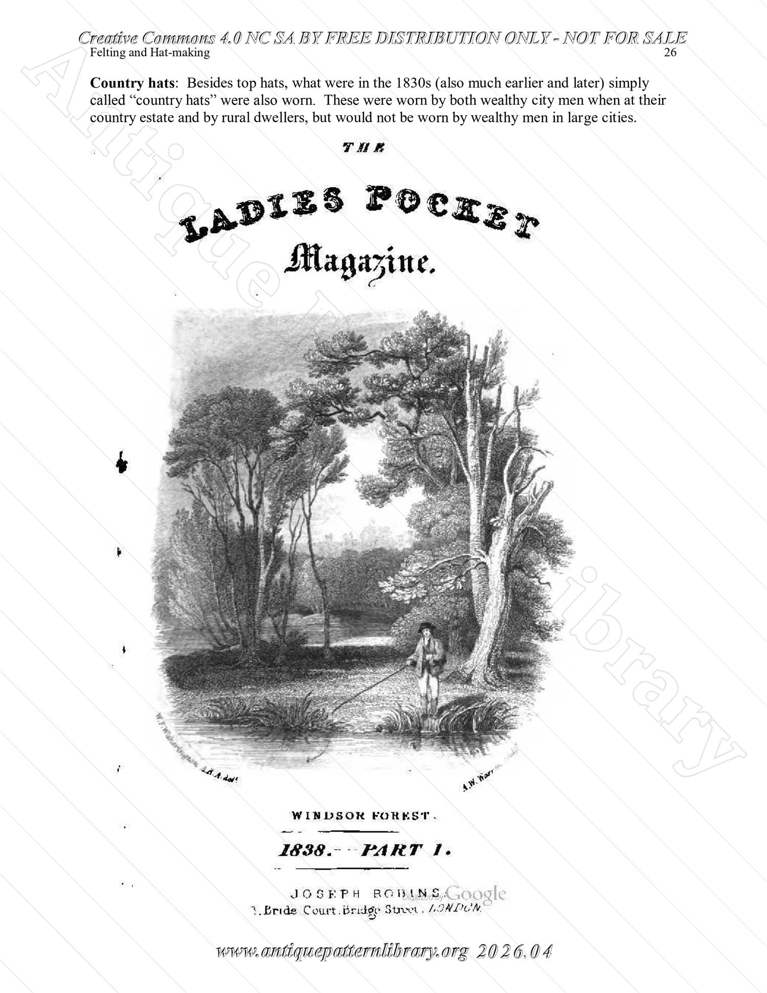 Q-HW001 Interpreting Felting and Hat-Making at Lincoln's New Salem State Historic Site (1830s)