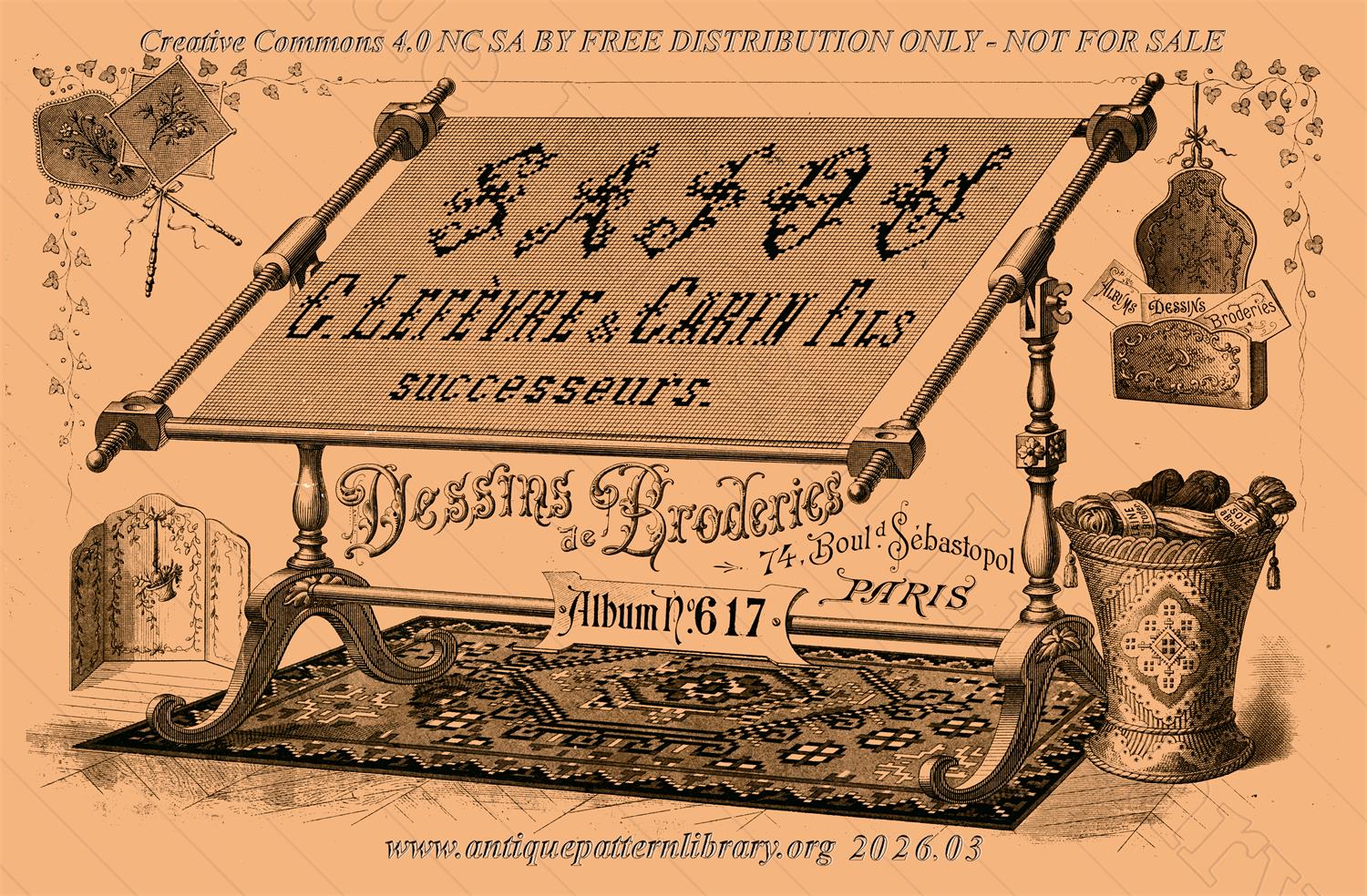 Q-YS001 Dessins de Broderies