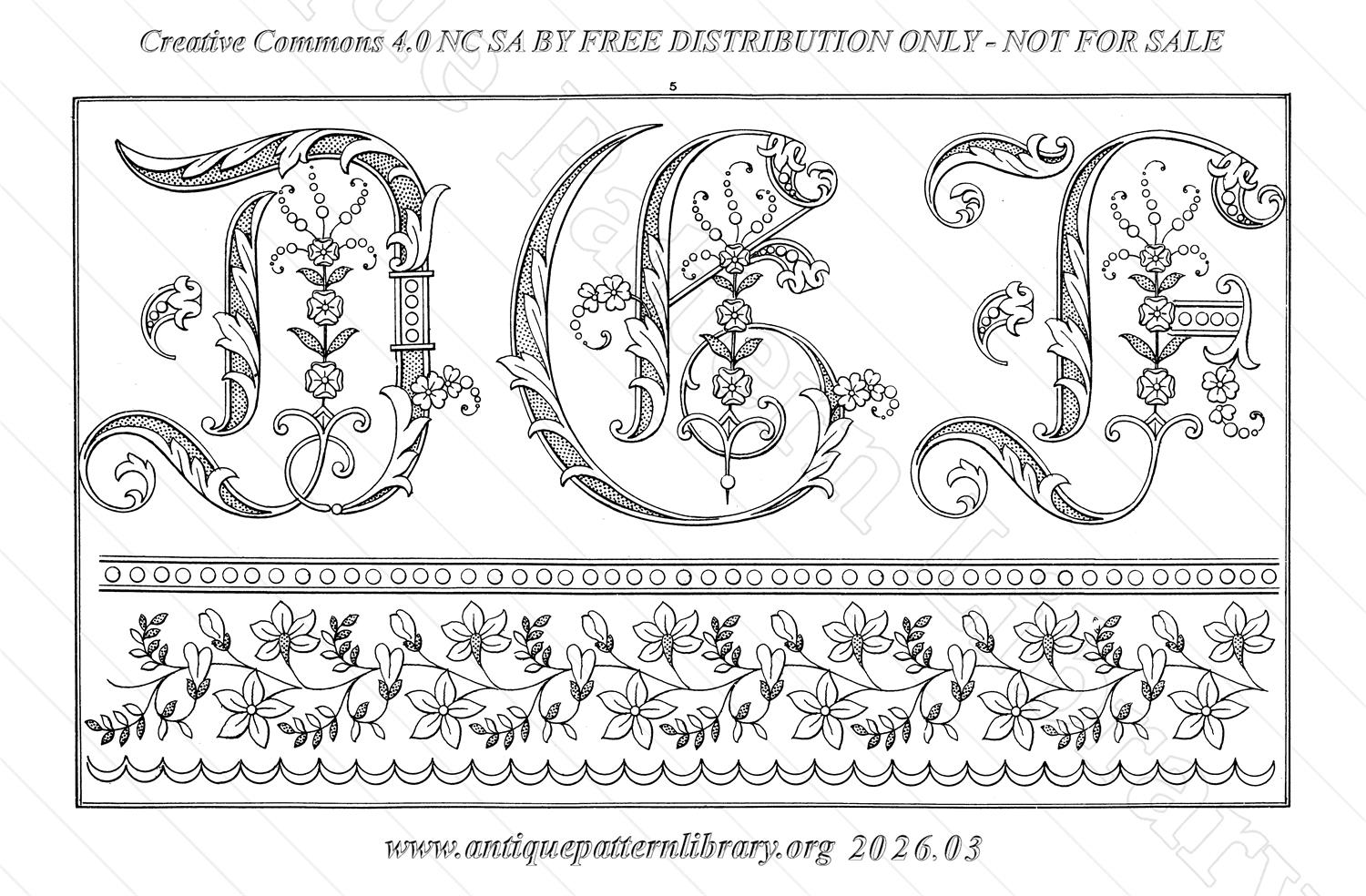 Q-YS001 Dessins de Broderies