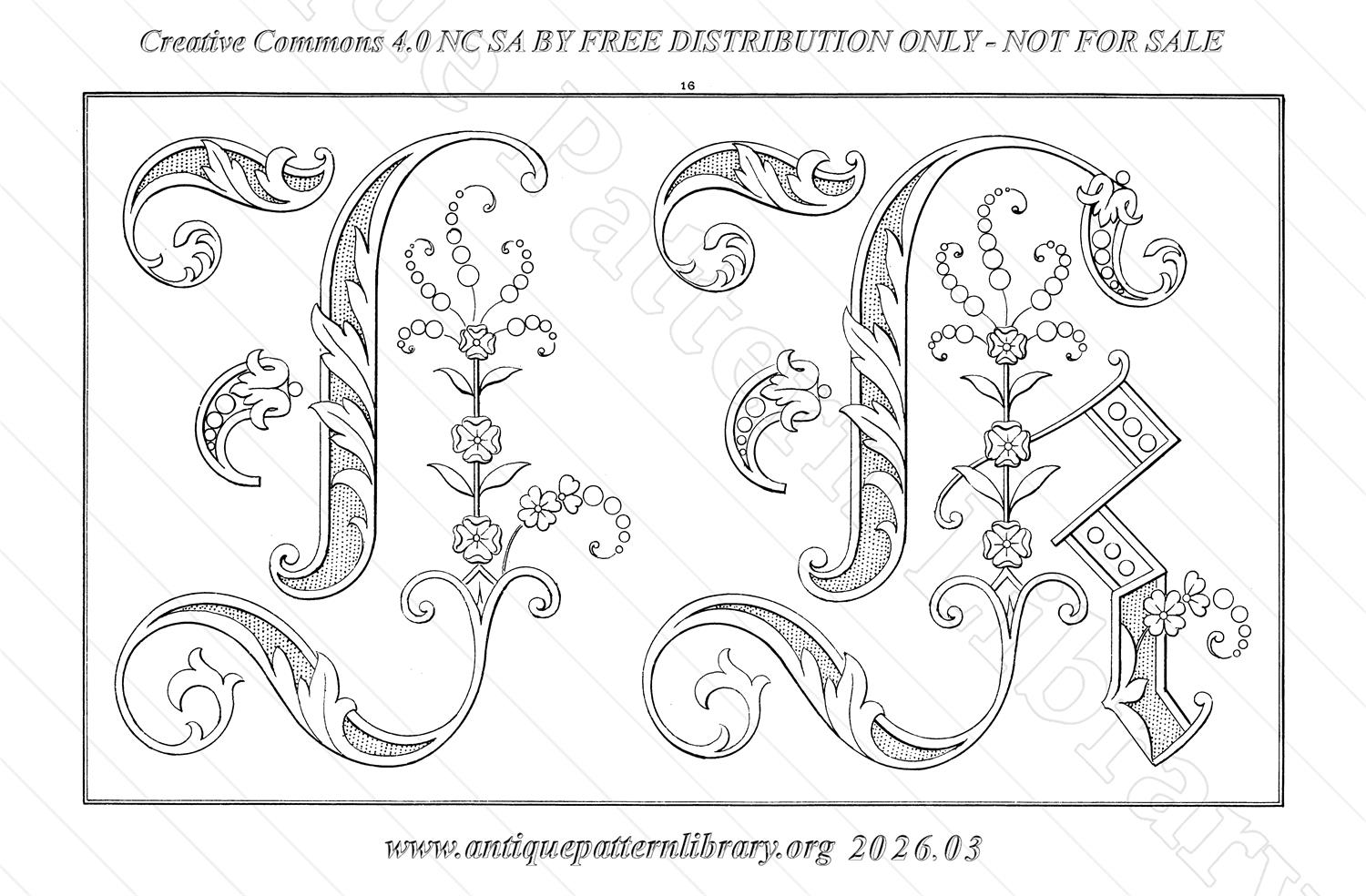 Q-YS001 Dessins de Broderies