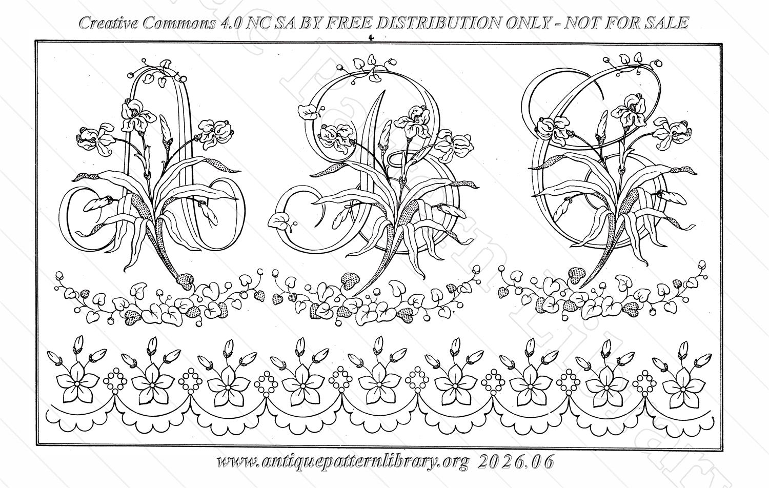 Q-YS002 Dessins de Broderies