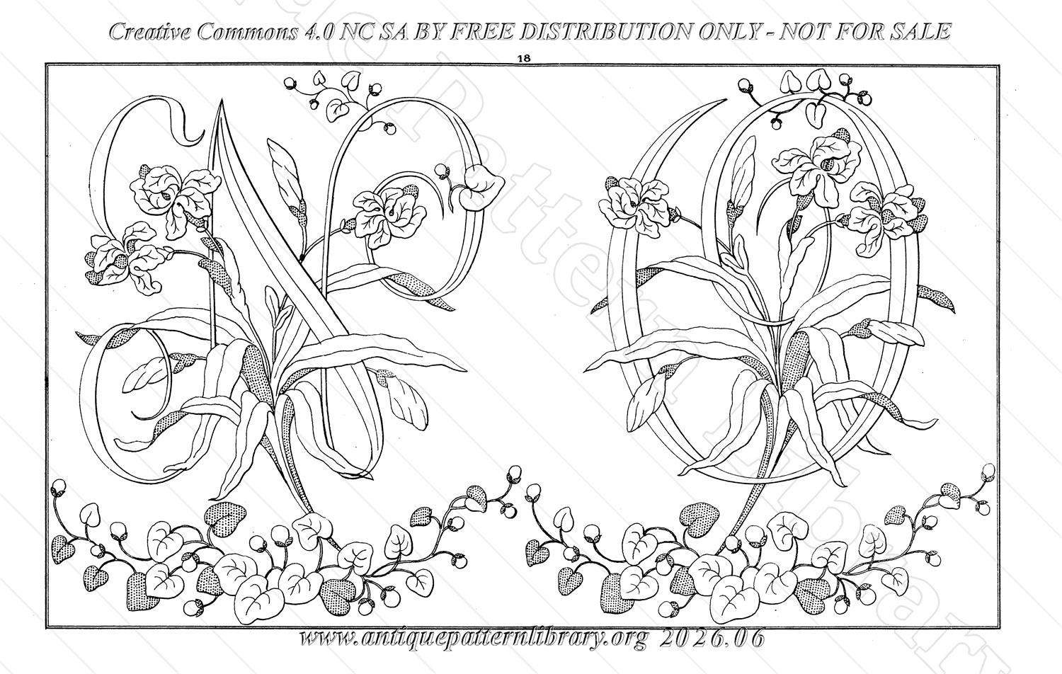 Q-YS002 Dessins de Broderies
